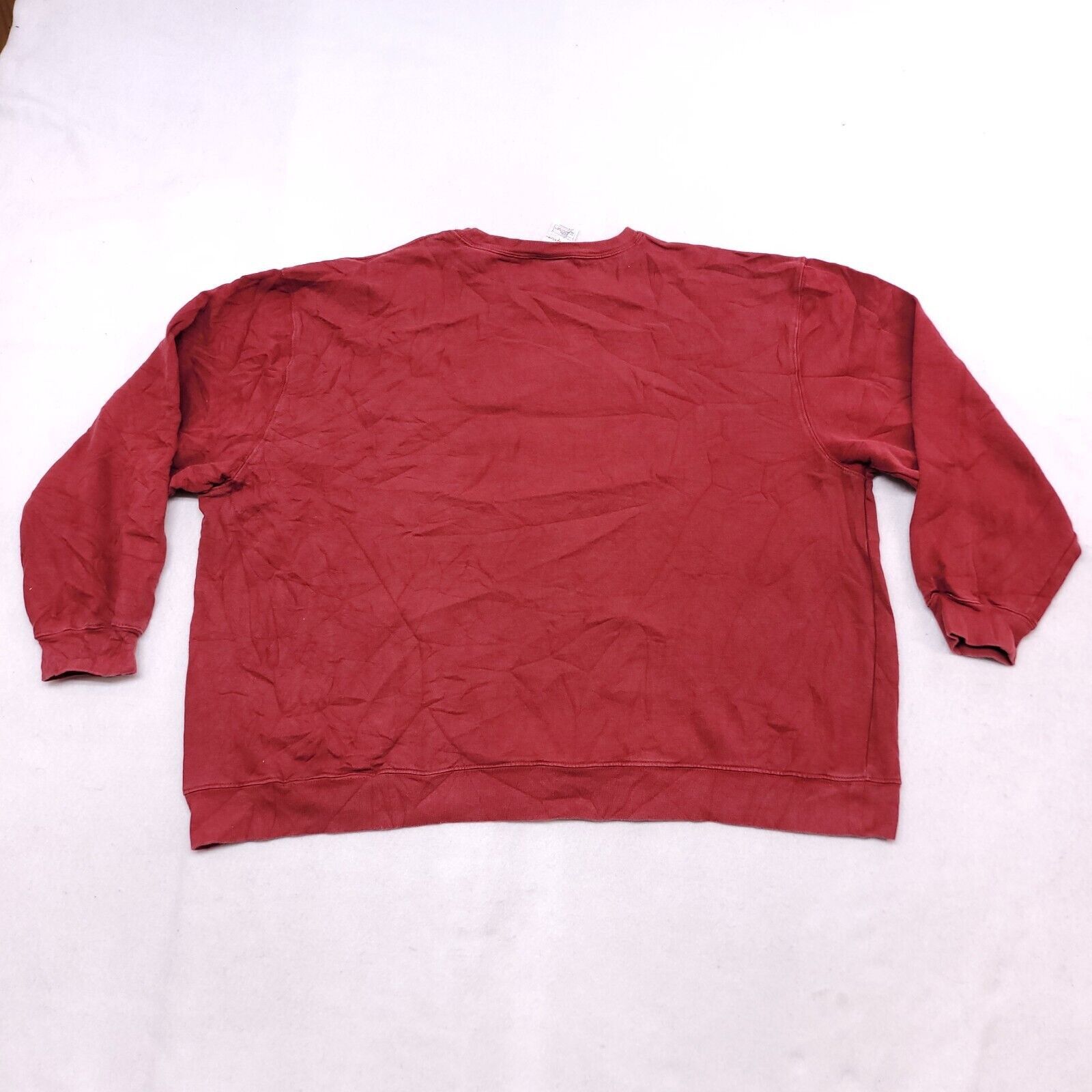 Disney The Disney Store Mickey Mouse Sweatshirt Men Size 2XL Maroon Size US XXL / EU 58 / 5 - 11 Thumbnail