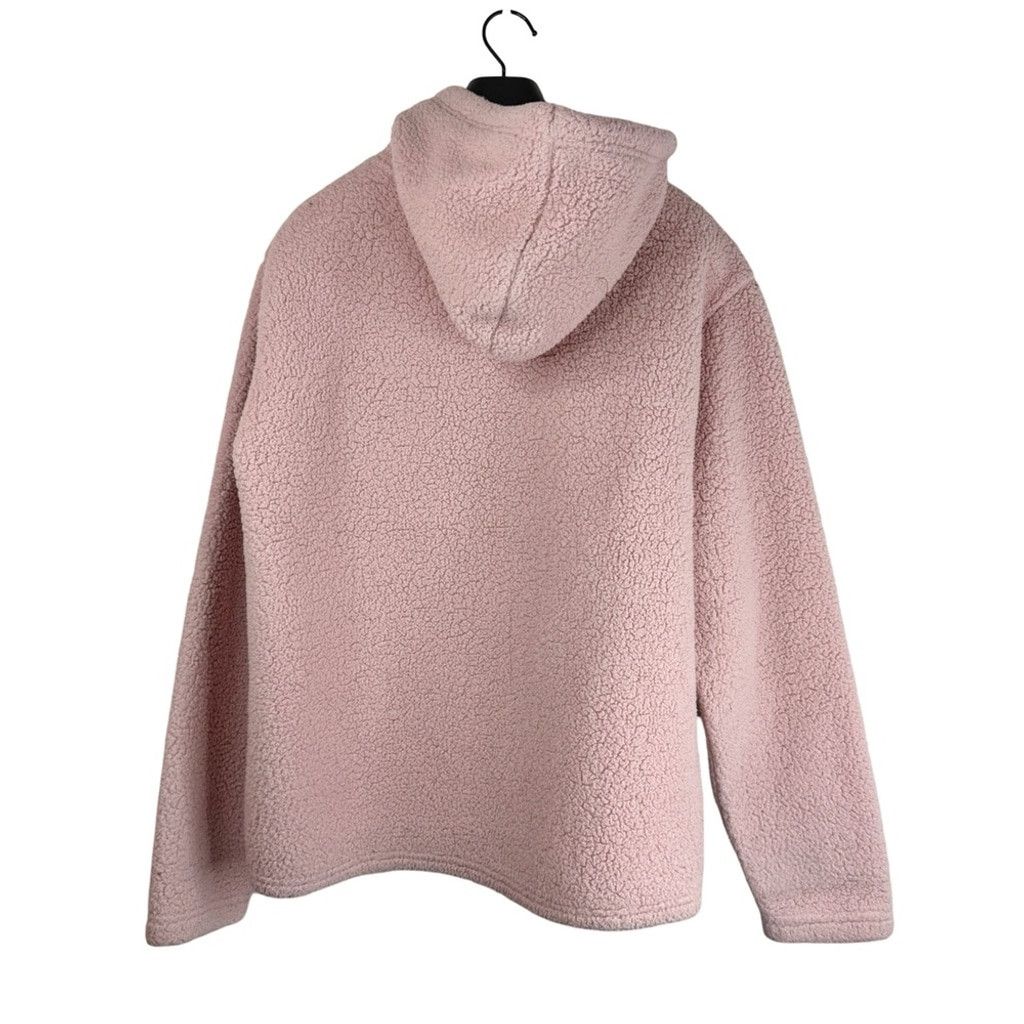 Fila FILA Women's Thick Warm Pink Sherpa/Fleece Hoodie Size XXL Size XXL / US 16-18 / IT 52-54 - 4 Thumbnail