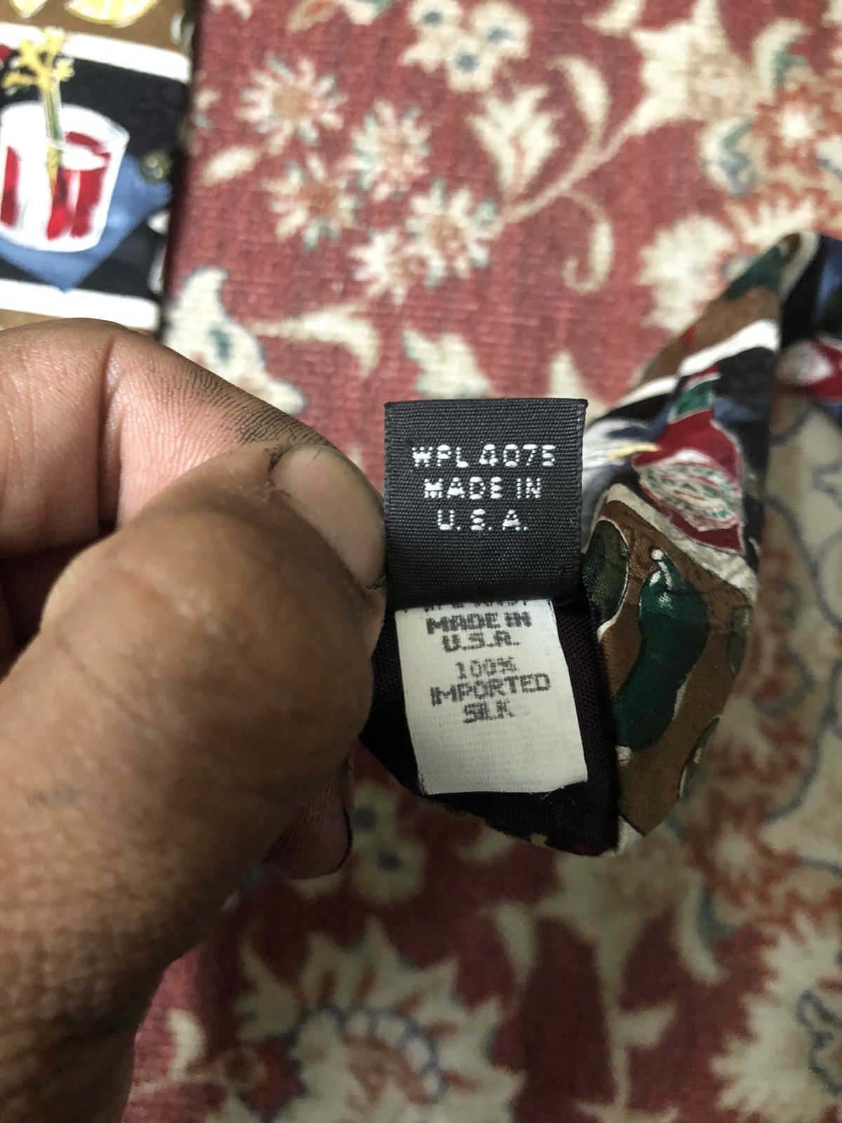Tabasco Tabasco red black striped Size ONE SIZE - 4 Thumbnail