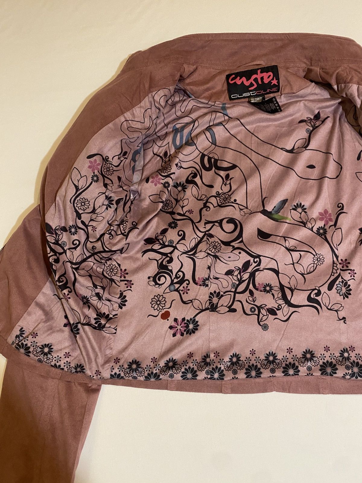 Custo Barcelona × Etro Custo Barcelona velvet jacket size 36 pink Size XS / US 0-2 / IT 36-38 - 2 Thumbnail