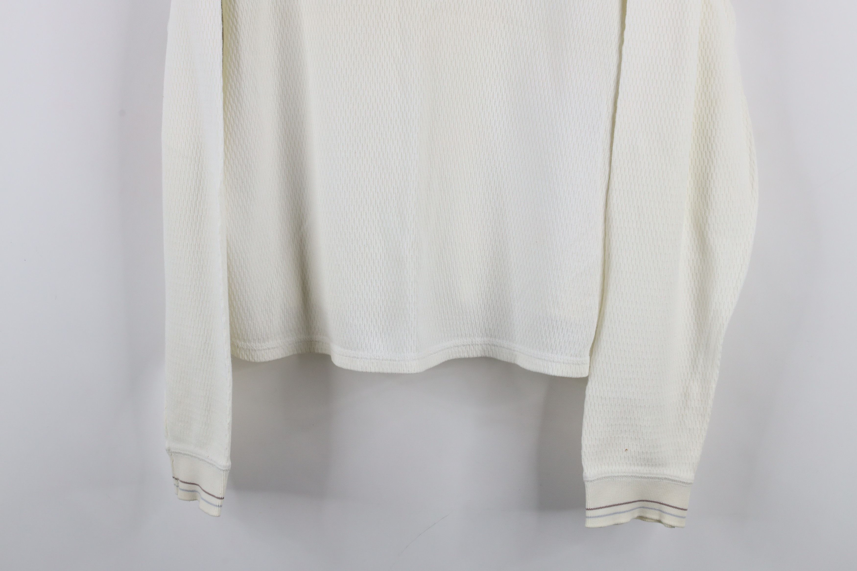 American Eagle Outfitters × Vintage Vintage 90s Y2K American Eagle Thermal Waffle Knit T-Shirt Size L / US 10 / IT 46 - 3 Thumbnail