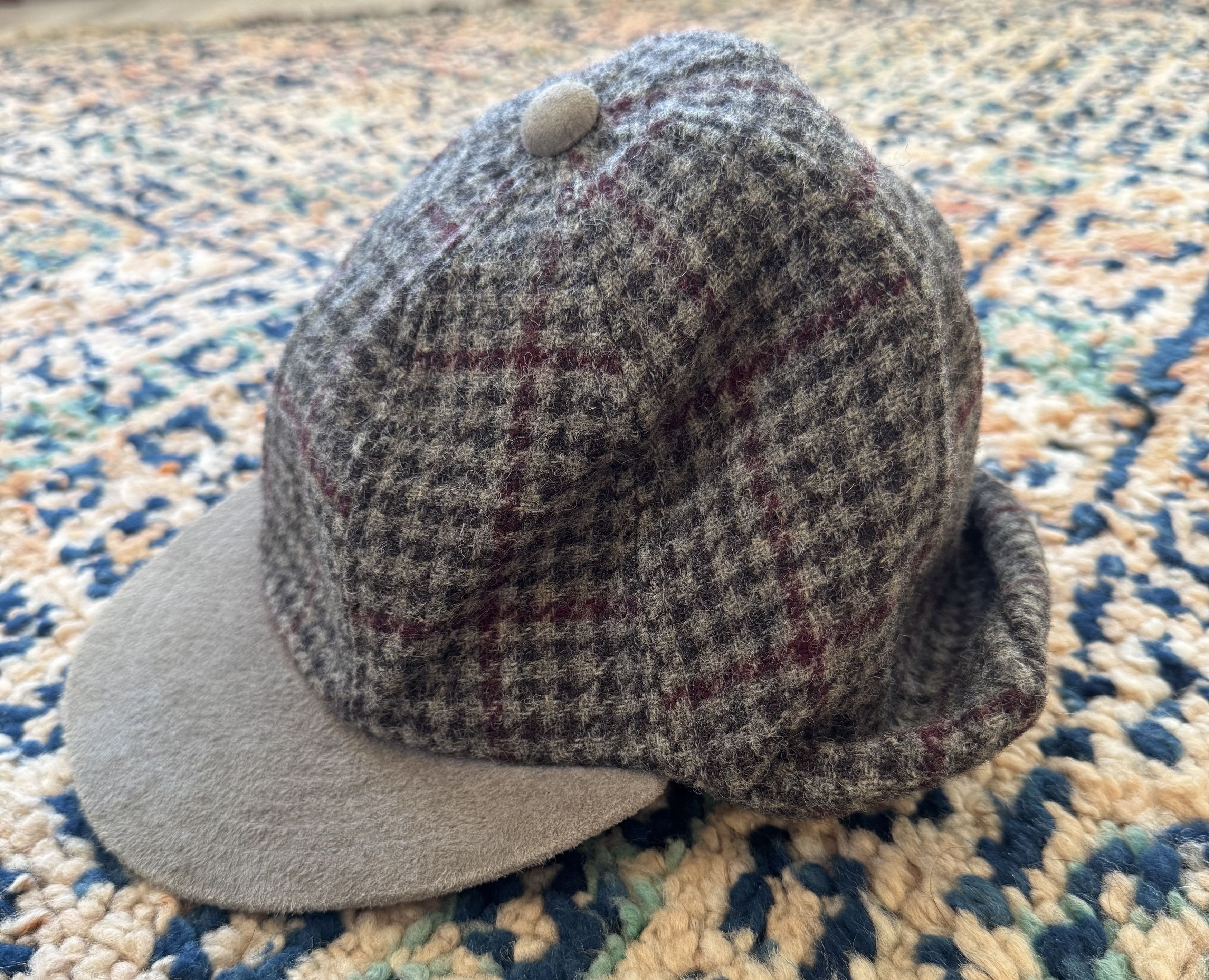 Hender Scheme Hender Scheme Tweed Ear Cap grey Size ONE SIZE - 4 Thumbnail