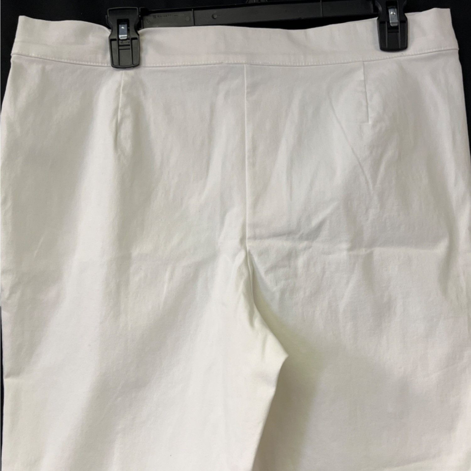Calvin Klein Calvin Klein Women's White Dress Pants/Flat Front Sz 14 SKU Size 36" / US 14 / IT 50 - 4 Thumbnail