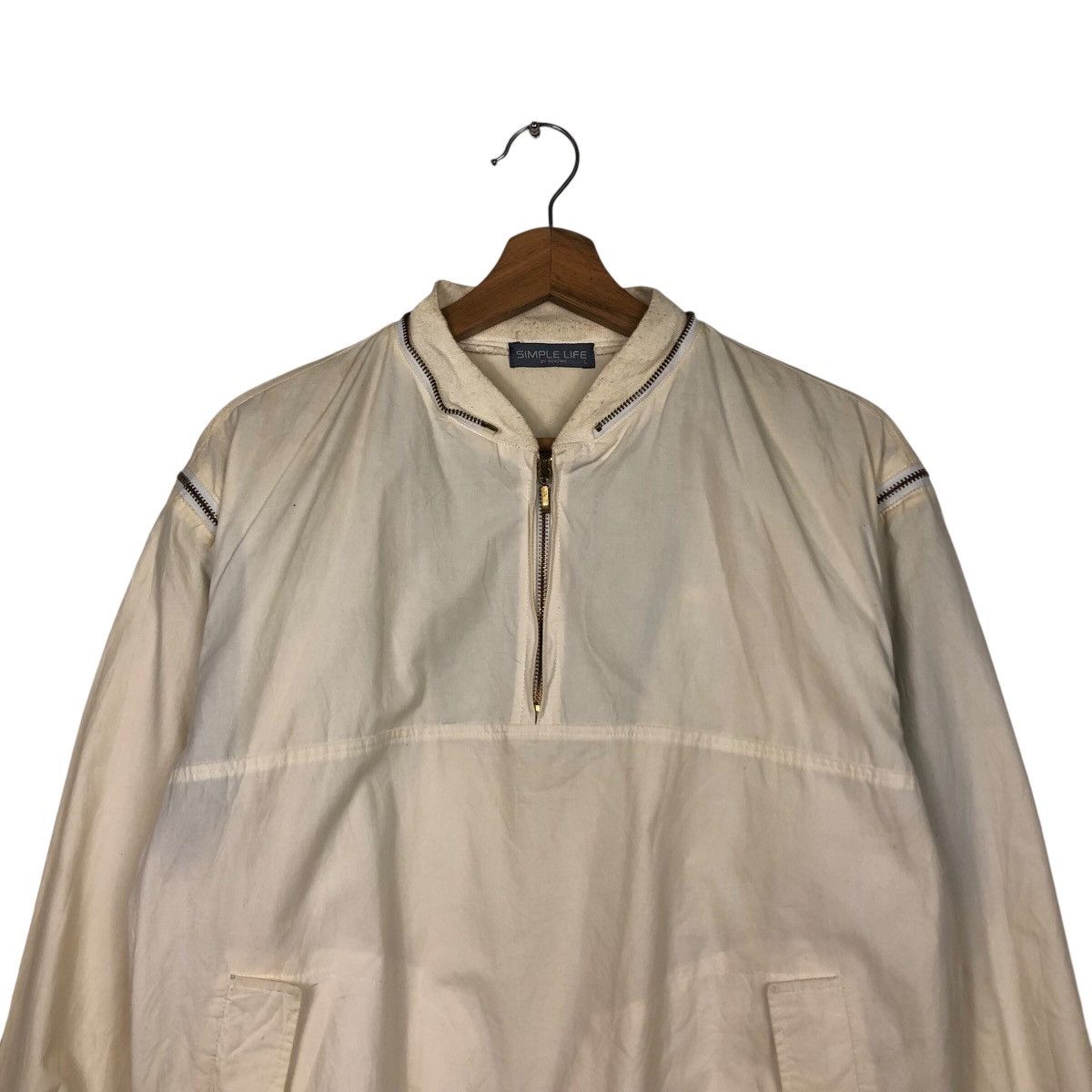 Issey Miyake 📌Vintage Bomber Jacket Simple Life Small Parts Size US L / EU 52-54 / 3 - 4 Thumbnail