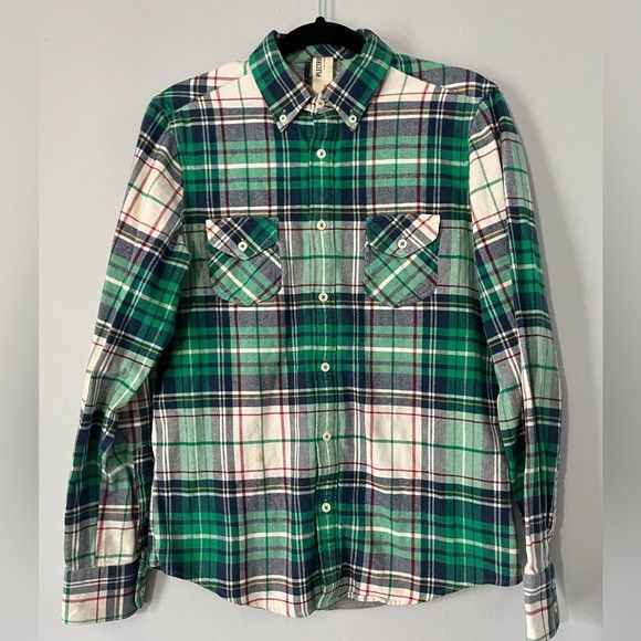 Ben Sherman Plectrum by Ben Sherman Green Plaid Flannel With Lining sz S Size US S / EU 44-46 / 1 - 1 Thumbnail