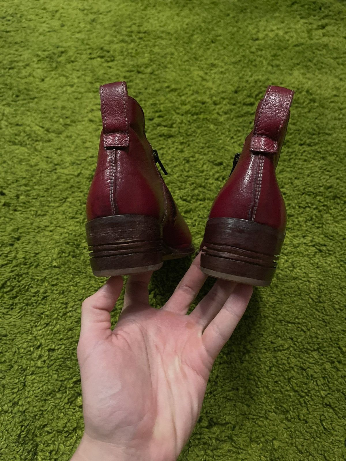 Designer × MoMA 🩸 MoMa avant Garde bloody red boots Size US 8 / IT 38 - 4 Thumbnail