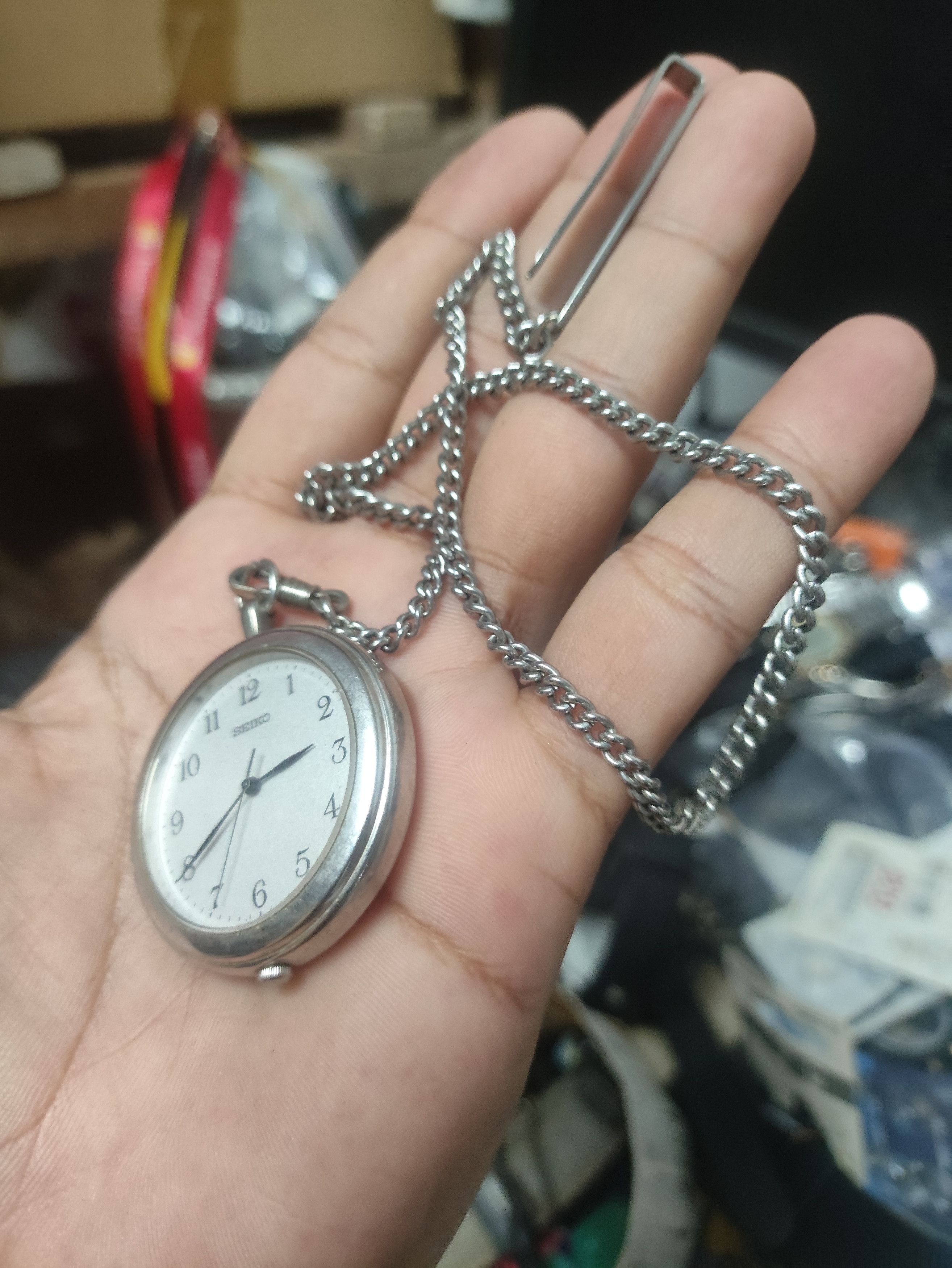 Seiko Vintage SEIKO Pocket Watch Made in Japan Size ONE SIZE - 6 Thumbnail