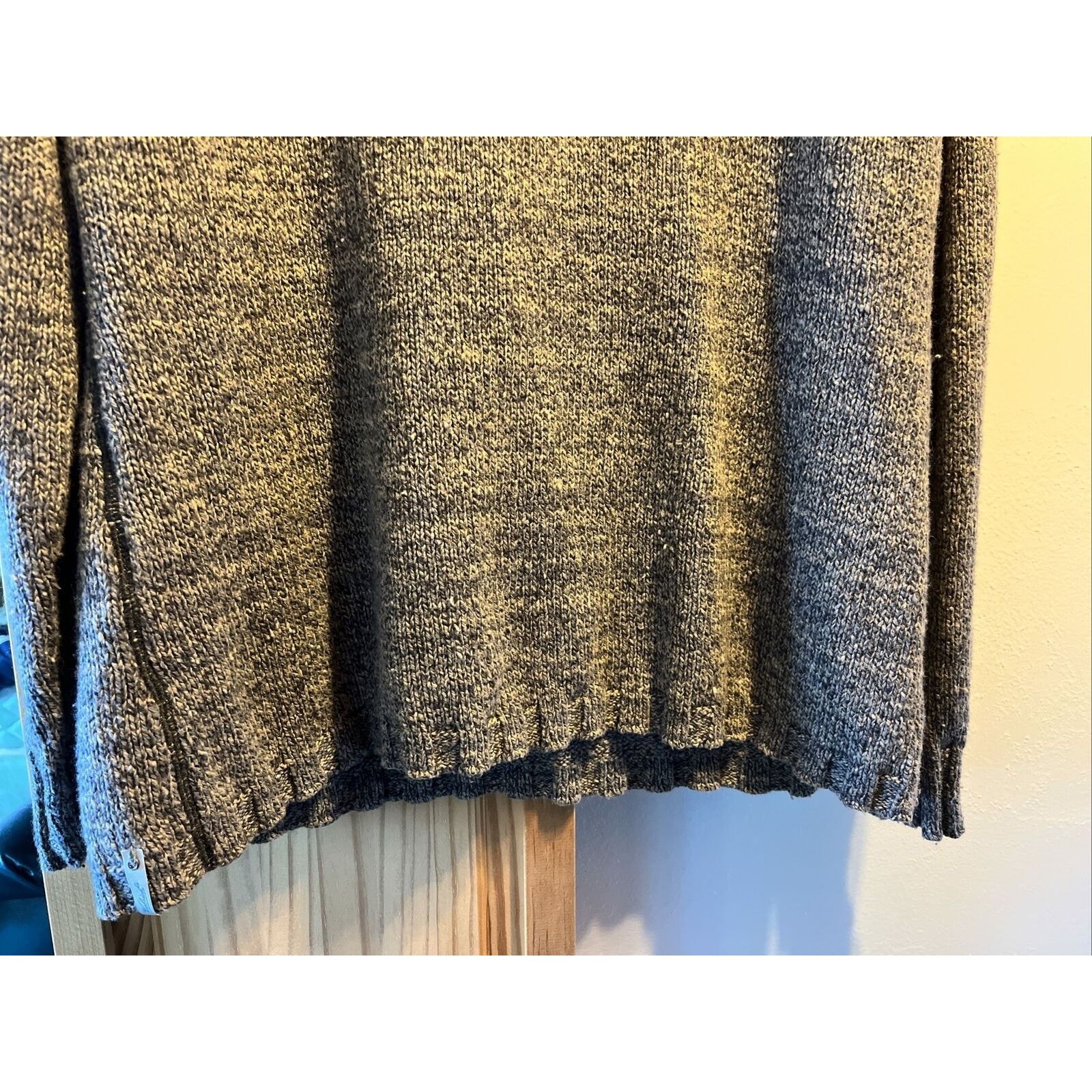 Woolrich Woolen Mills Woolrich Vintage Women’s XL Gray LS Ramie Wool Blend Sweater Size XL / US 12-14 / IT 48-50 - 12 Thumbnail