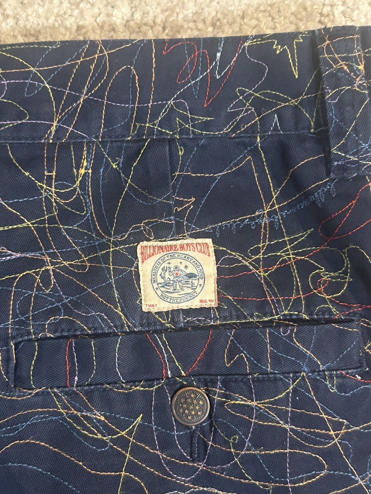 Billionaire Boys Club BILLIONAIRE BOYS CLUB Lines Pants Size US 36 / EU 52 - 3 Thumbnail