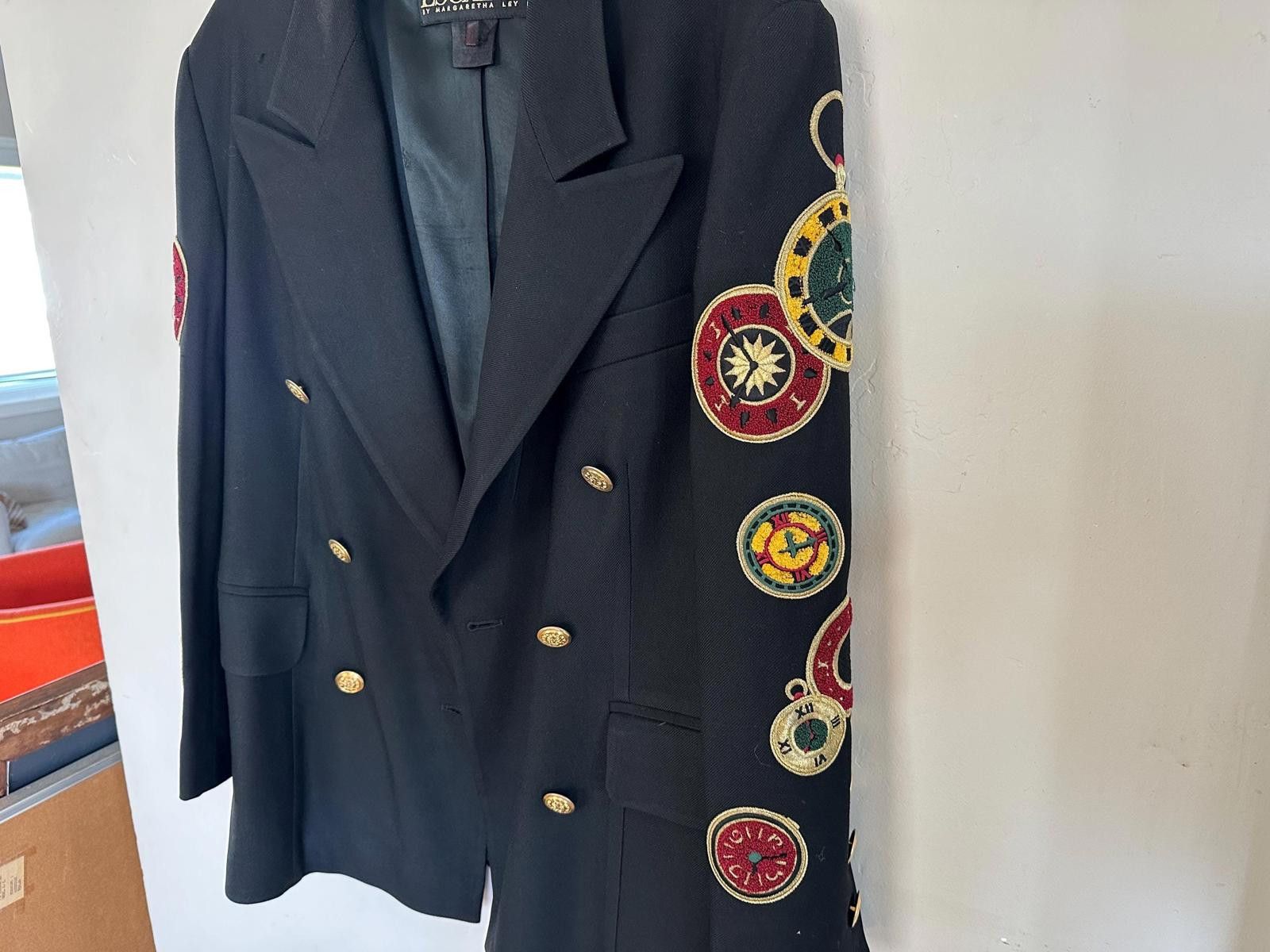 Escada RARE Escada by Margaretha Ley Blazer Sz US10 (uk42 Jacket Size L / US 10 / IT 46 - 3 Thumbnail