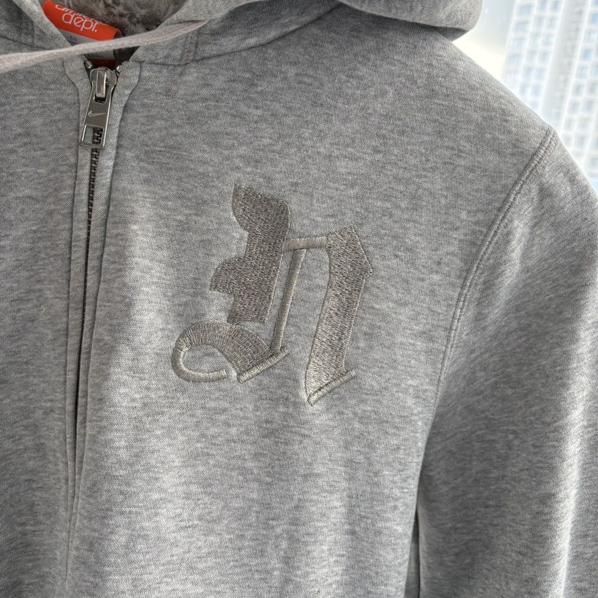 Nike Nike Fur Hoodie Jacket Vintage 00s Distressed Size M / US 6-8 / IT 42-44 - 6 Thumbnail