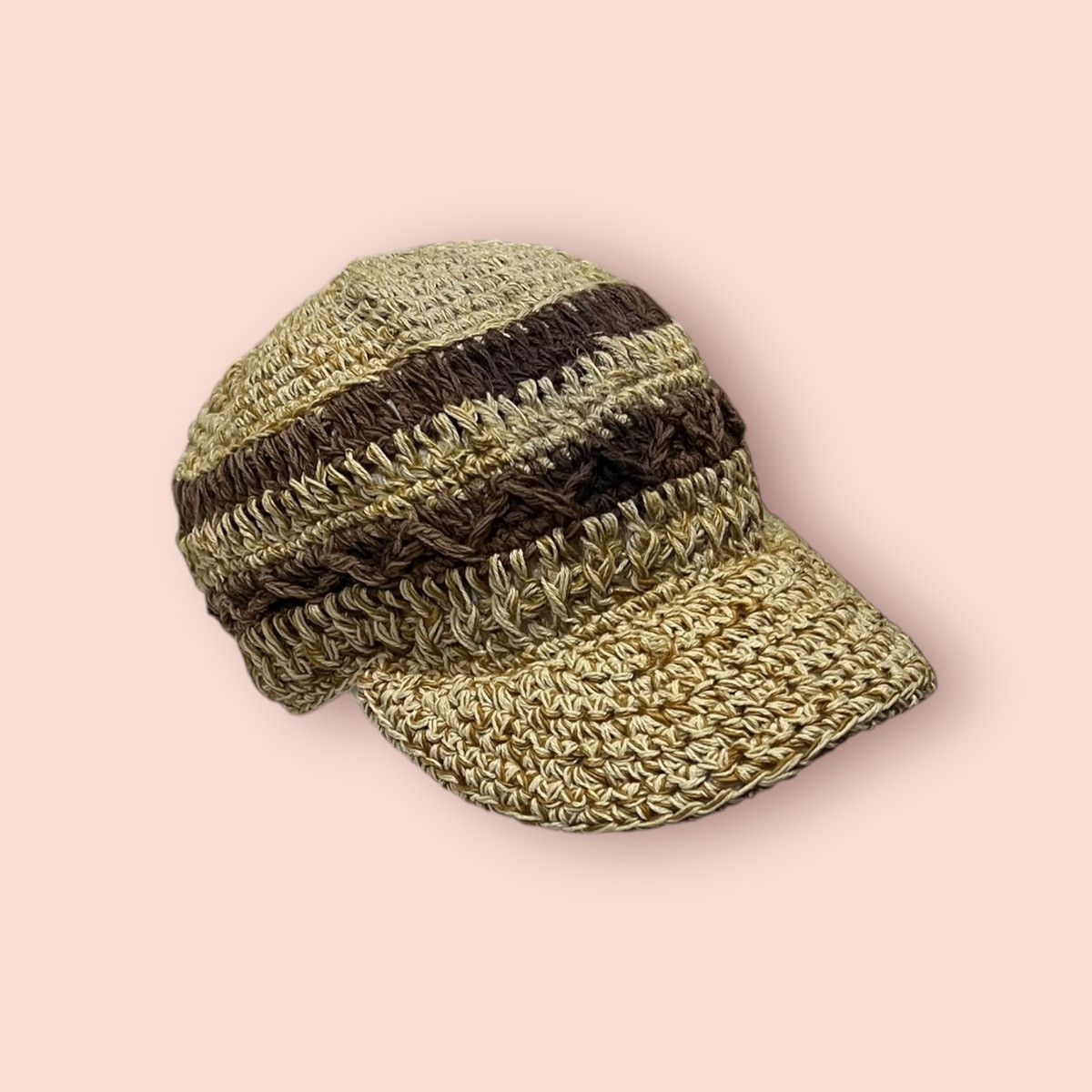 Global Work × Japanese Brand × Vintage VINTAGE GLOBAL WORK COTTON LINEN STRAW HAT Size ONE SIZE - 15 Thumbnail