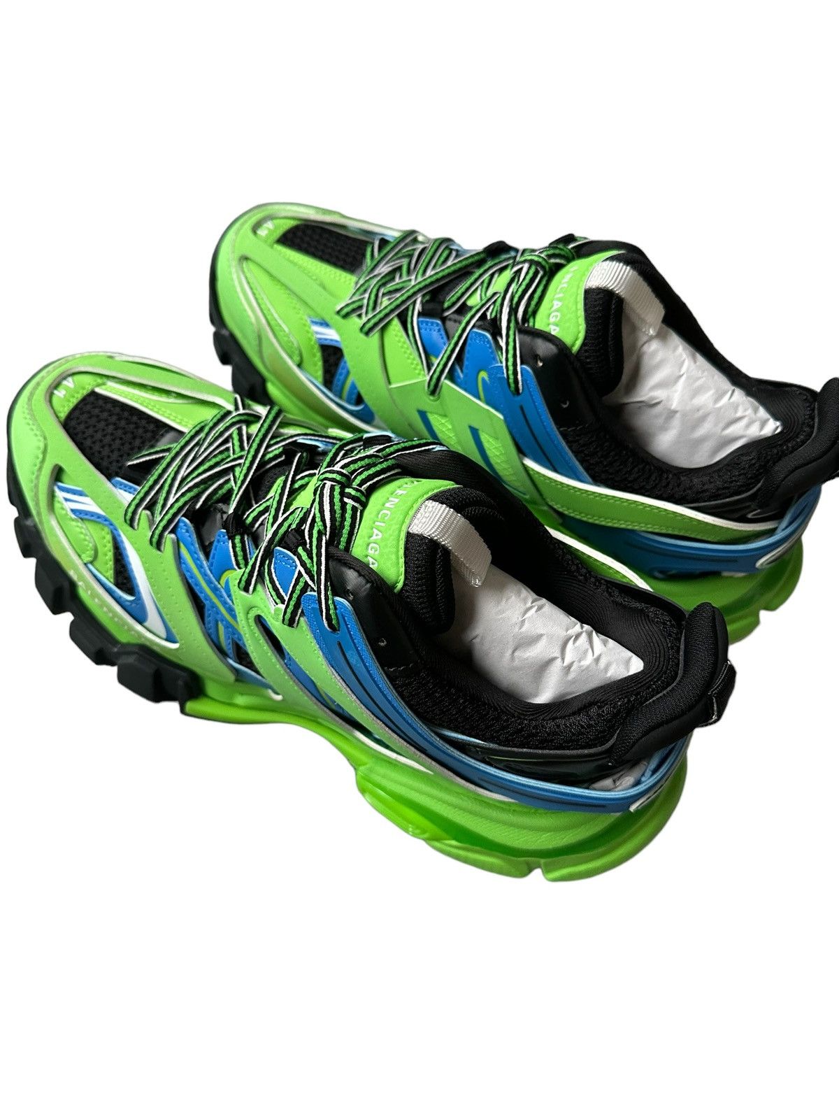 Balenciaga Balenciaga Track Green/Blue Size US 7 / EU 40 - 6 Thumbnail