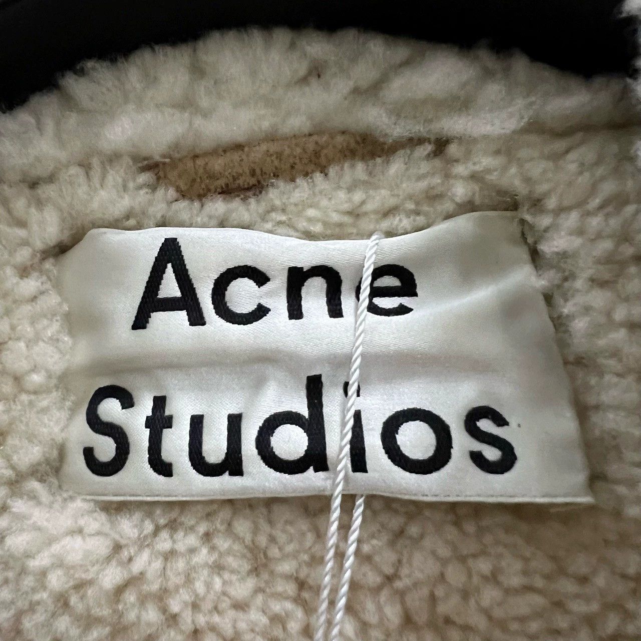 Acne Studios brown shearling jacket by Acne Studios Size XXS / US 00 / IT 34 - 3 Thumbnail