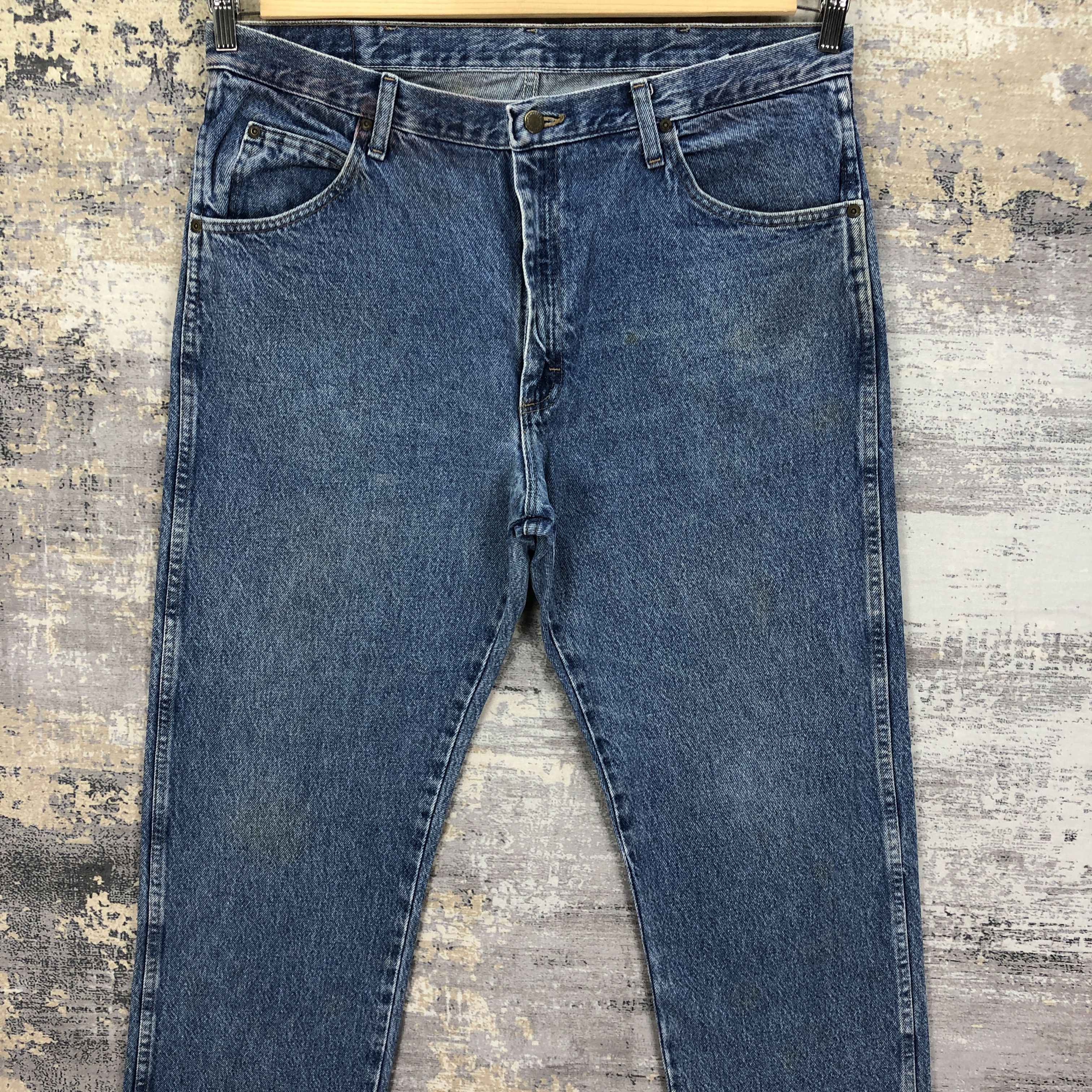 Wrangler Vintage Wrangler Jeans Blue Wrangler Stonewash Denim Size US 36 / EU 52 - 3 Thumbnail