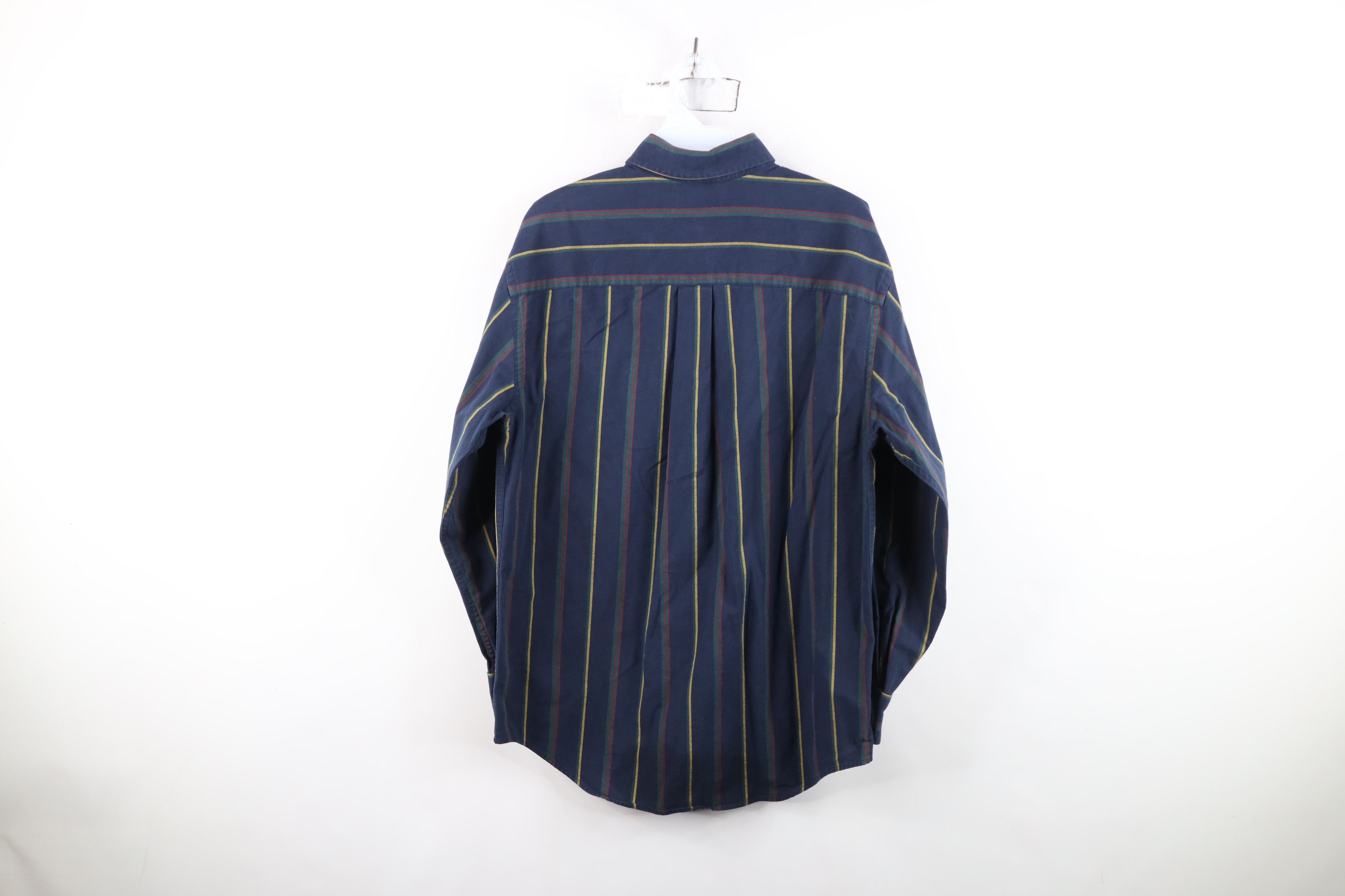 Vintage Vintage 90s Y2K Streetwear Rainbow Striped Button Down Shirt Size US S / EU 44-46 / 1 - 11 Thumbnail