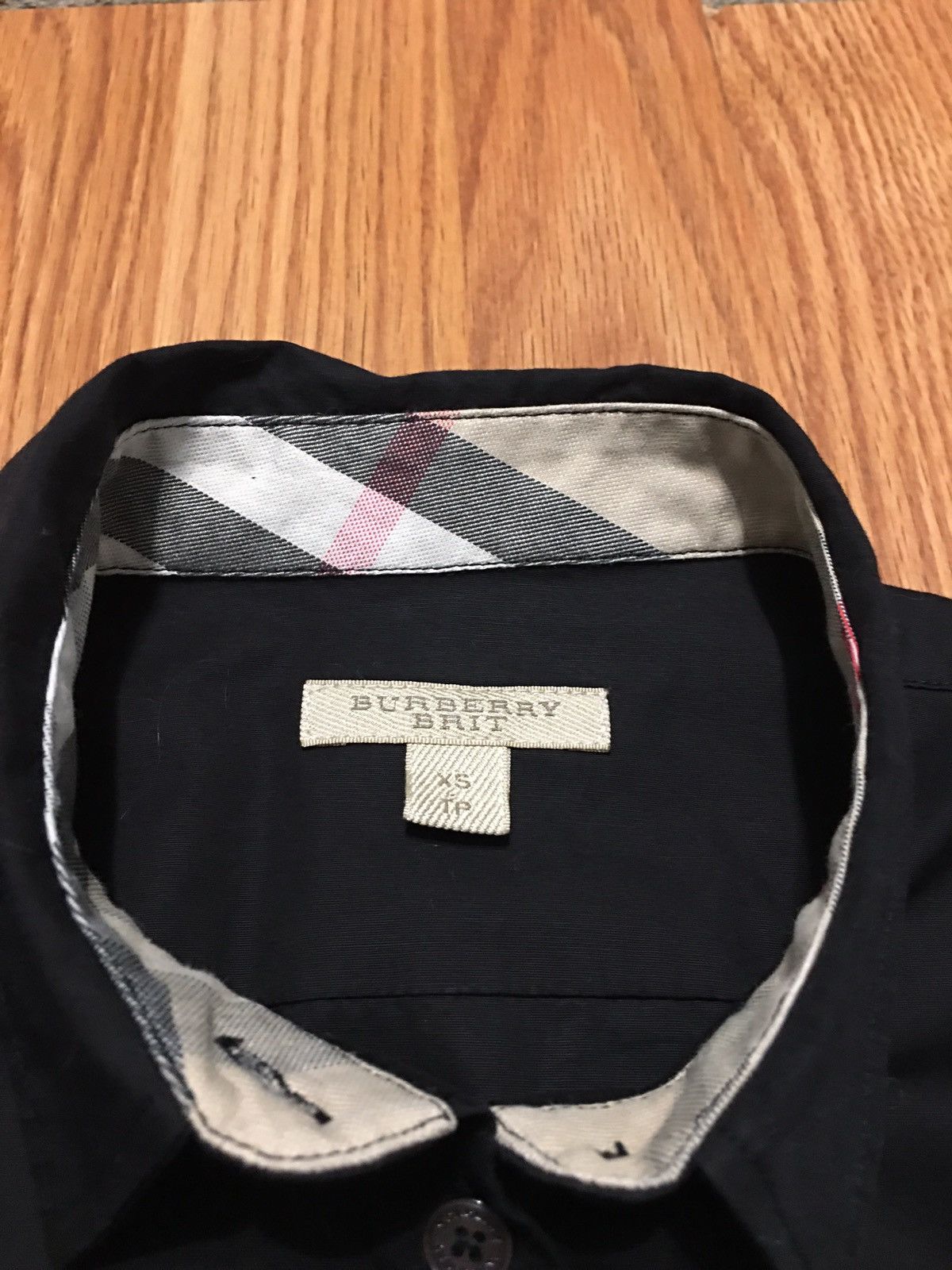 Burberry BURBERRY BRIT Black Cotton Shirt Size XS Size XS / US 0-2 / IT 36-38 - 6 Thumbnail