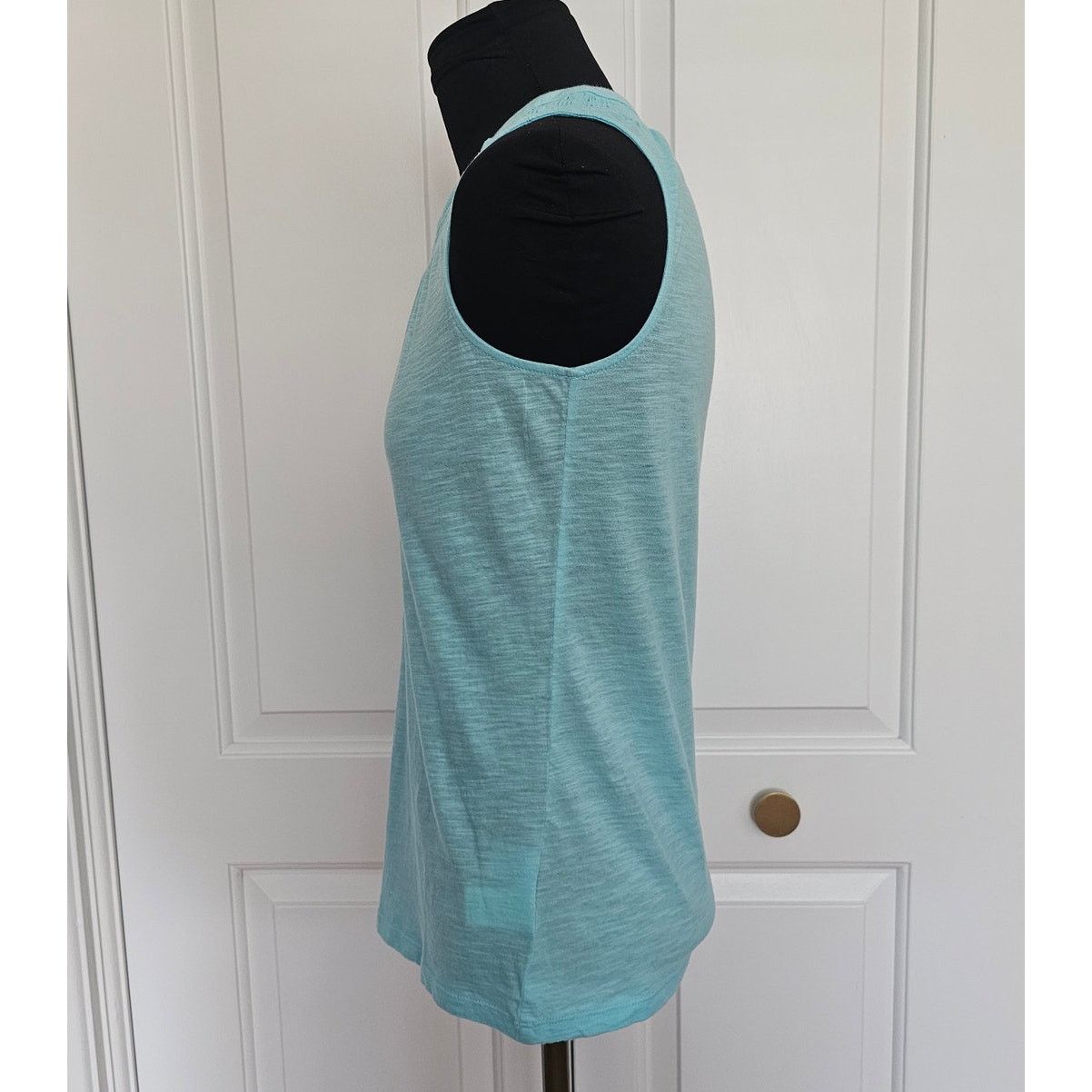 Lilly Pulitzer Lilly Pulitzer 100% Cotton Essie Top Blue Ibiza Tank XXS Size M / US 6-8 / IT 42-44 - 4 Thumbnail