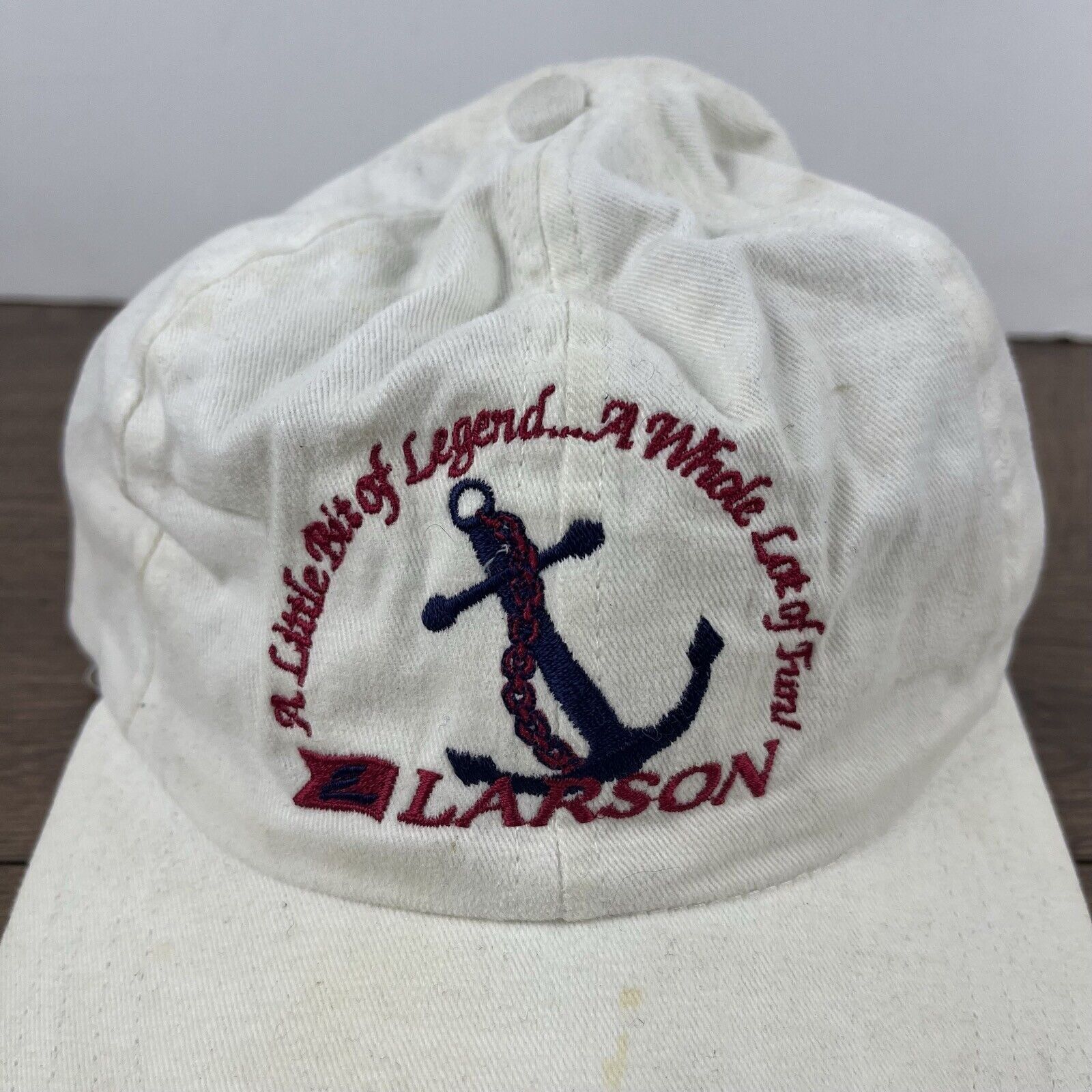 Other Larson Hat Larson Adjustable Hat White Hat Adjustable White Size ONE SIZE - 8 Thumbnail