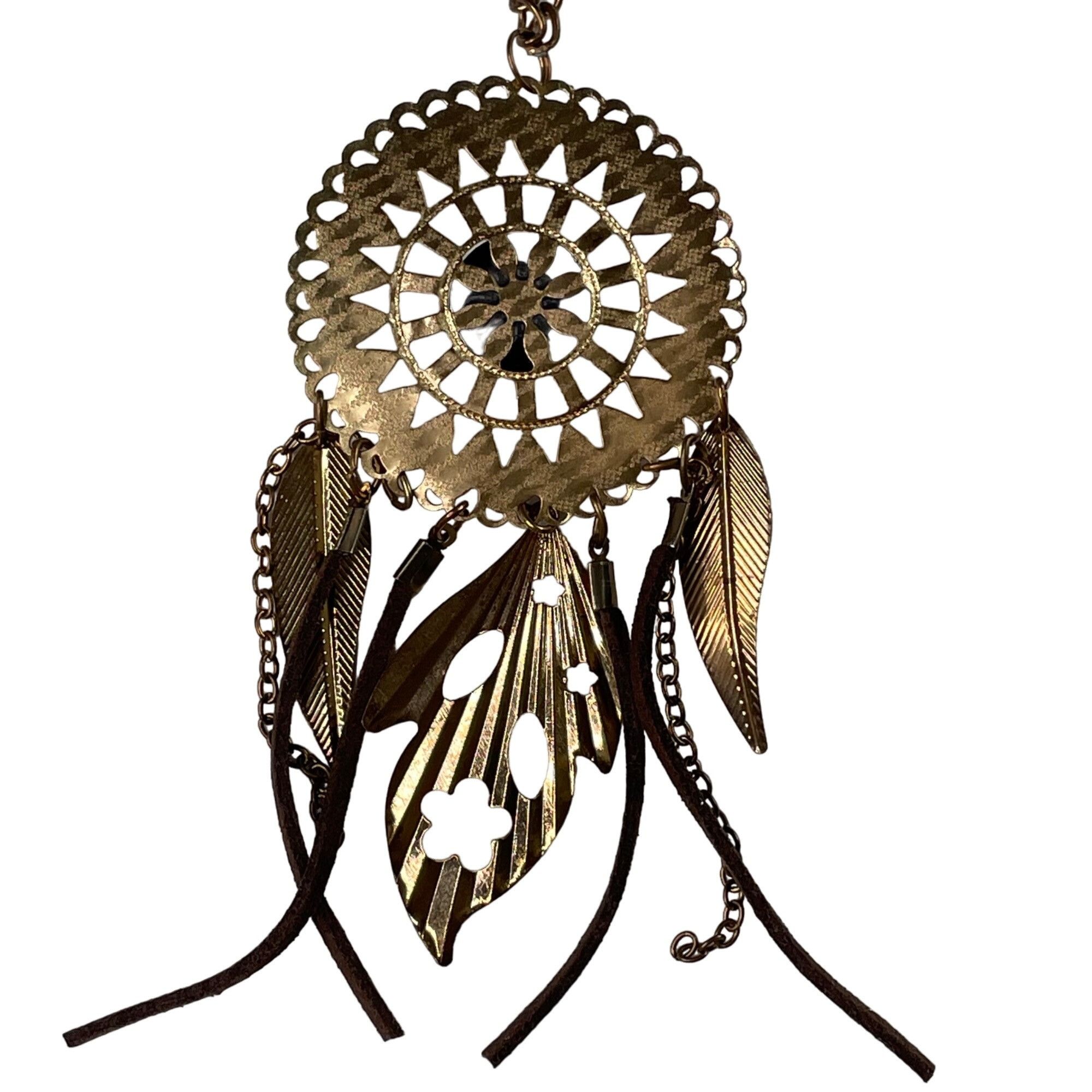 Other Sun Catcher Statement Necklace Boho Chic Dream Catcher Tasse Size ONE SIZE - 6 Thumbnail