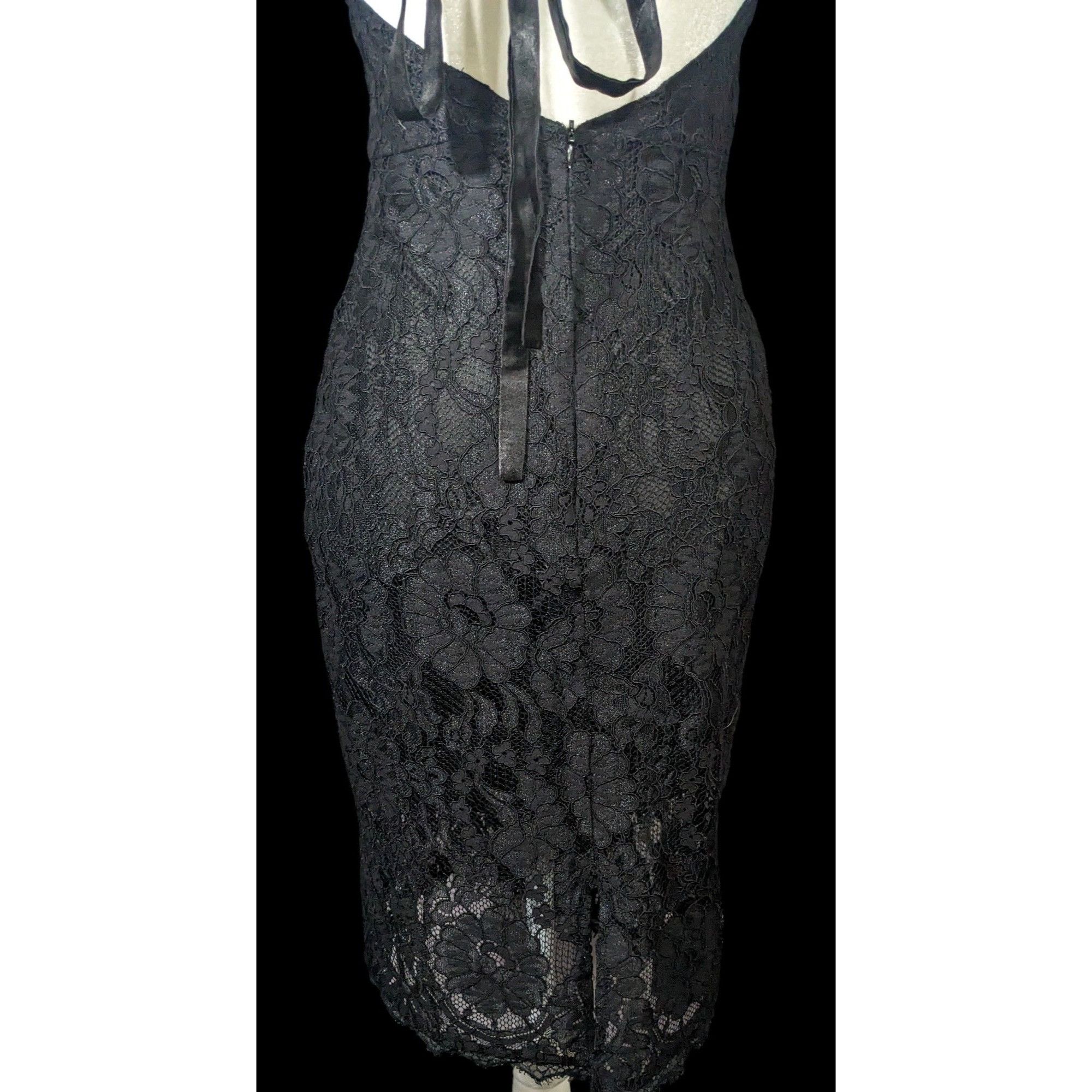Lulu's Wishful Wandering Black Lace Bodycon Dress Size Small -  normaconseils.fr