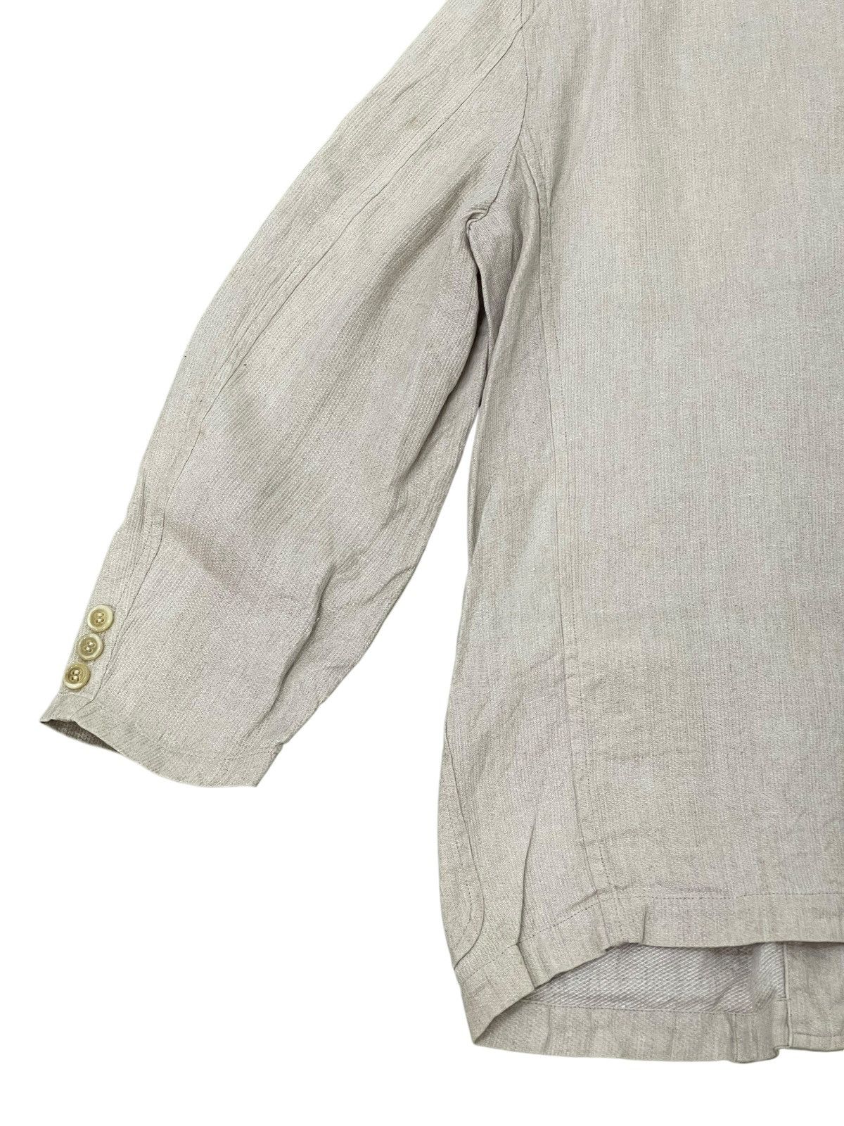 Comme des Garcons AD 1997 CDGH 100% Linen Hemp Chore Jacket 6🟩0 Size US M / EU 48-50 / 2 - 12 Thumbnail