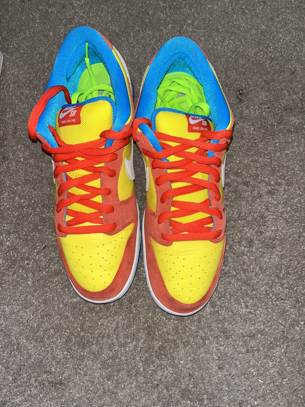 Nike Nike Dunk Low Pro SB “Bart Simpson” Size US 13 / EU 46 - 9 Thumbnail