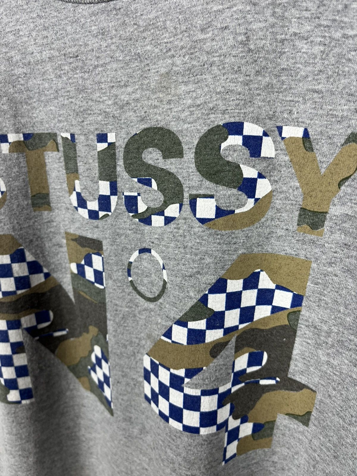 Stussy Vintage Stussy No. 4 Logo Printed T-Shirt Hype Retro Y2K Size US M / EU 48-50 / 2 - 5 Thumbnail
