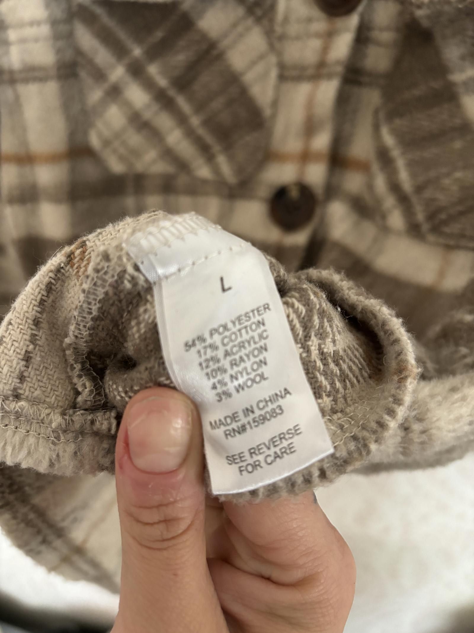 Other Windsor Warm Plaid Button-Up Shirt - Stylish and Cozy L Size L / US 10 / IT 46 - 6 Thumbnail