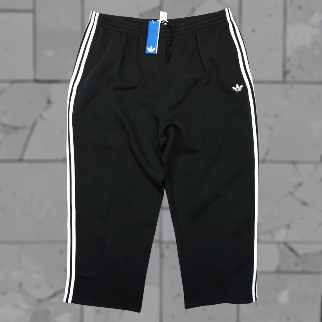 Adidas Adidas Originals Adicolor Spacer Drill TP Baggy Pants Men's 2XL Black Size US 39 - 1 Thumbnail