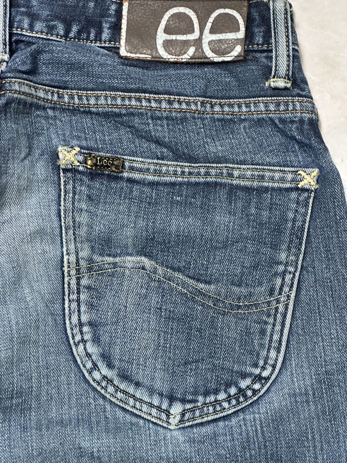 Lee Lee 101 Vintage Limited Distressed Skinny Loose and Faded Size US 32 / EU 48 - 7 Thumbnail