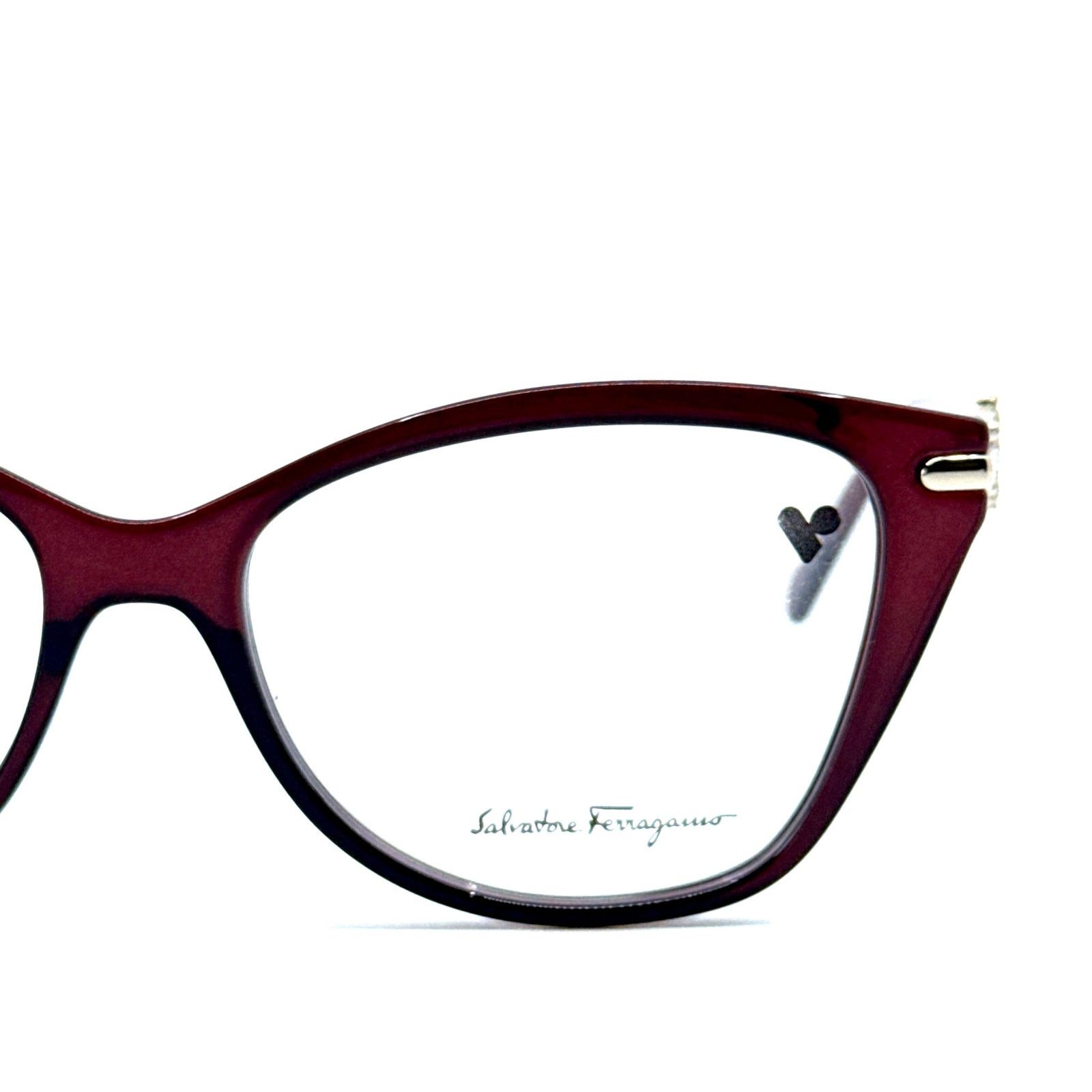Salvatore Ferragamo New! SALVATORE FERRAGAMO Eyeglasses SF2937R 655, Authentic Size ONE SIZE - 5 Thumbnail
