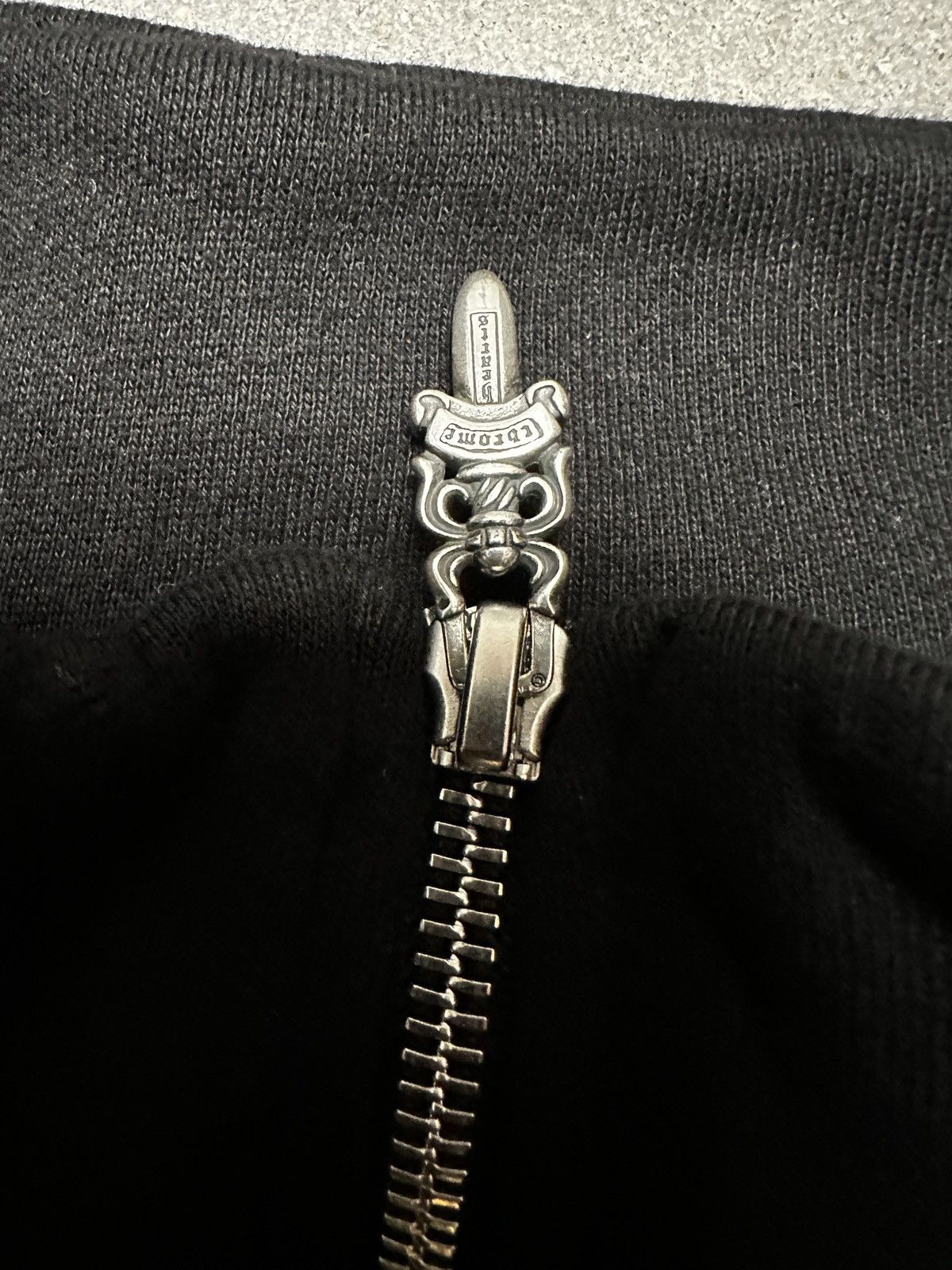 Chrome Hearts Chrome Hearts Flooded Cross Patch Quarter Zip Size US M / EU 48-50 / 2 - 13 Thumbnail