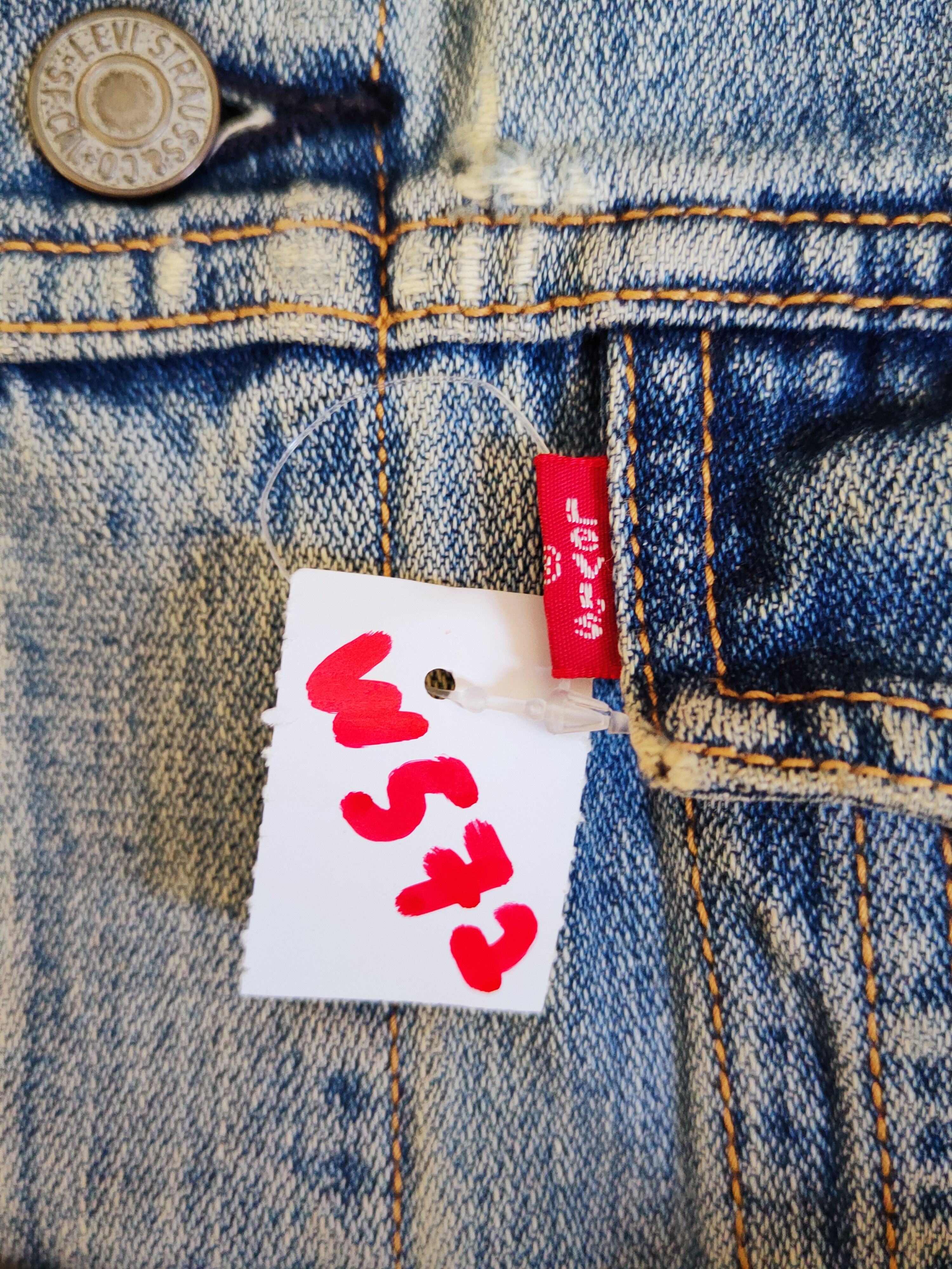 Levi's DL Levi's vintage faded Blue Denim Jackets #W572 Size L / US 10 / IT 46 - 16 Thumbnail