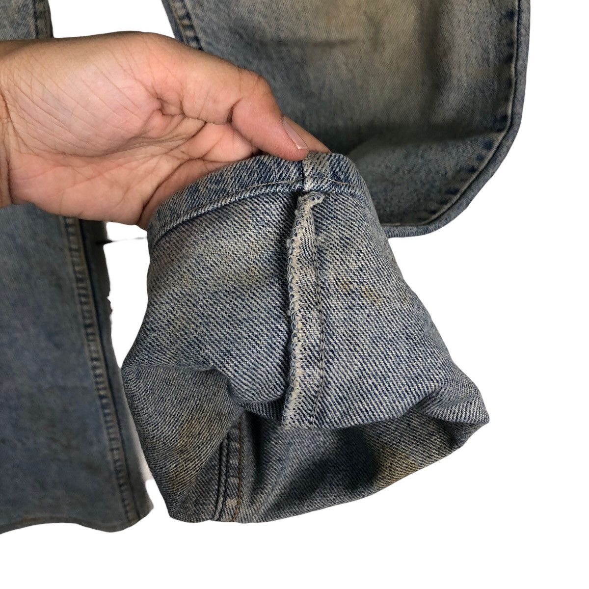 Levi's 🔥VINTAGE DISTRESSED DENIM JEANS LEVI’S MADE IN USA Size US 34 / EU 50 - 16 Thumbnail