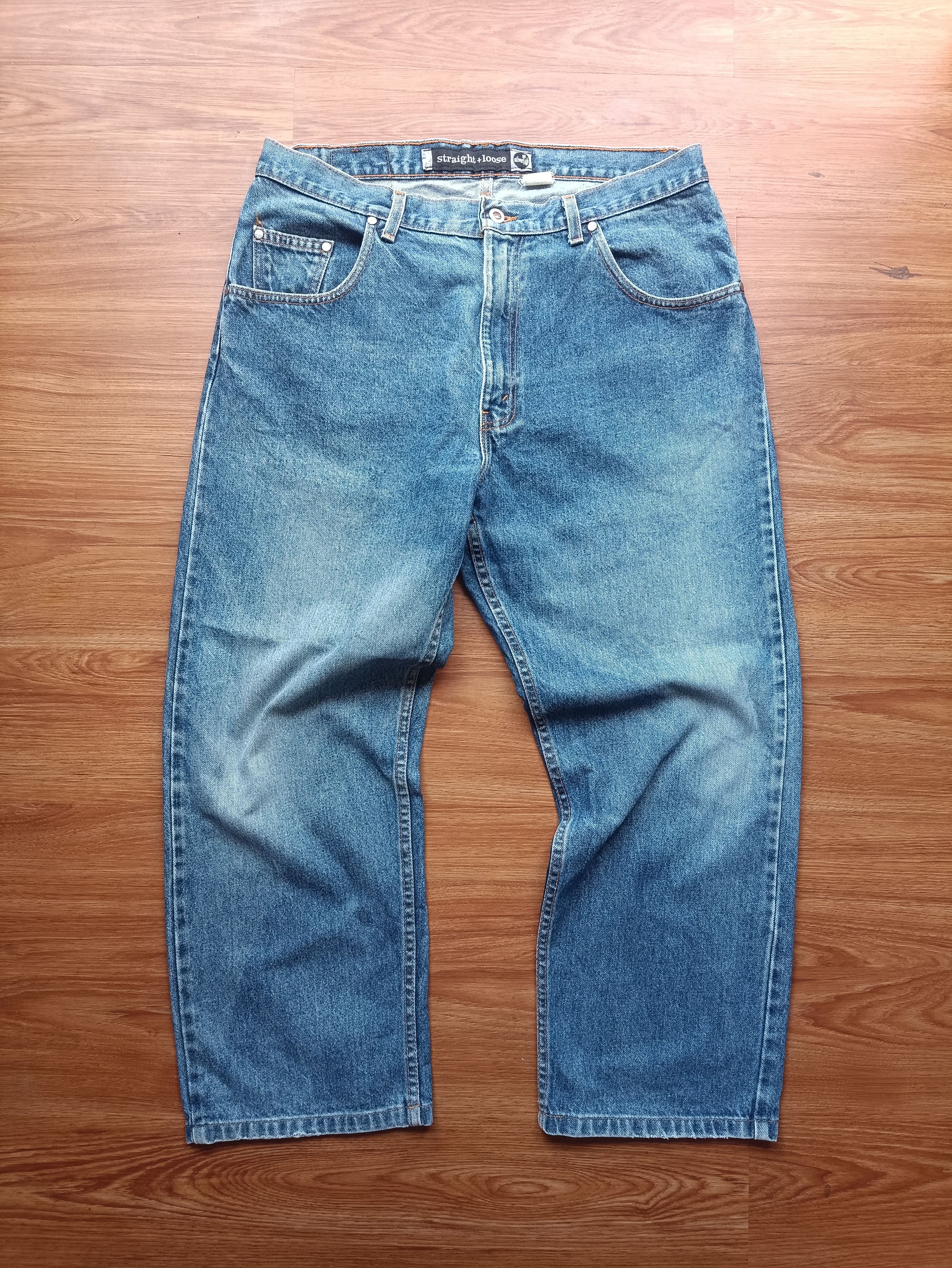 image of Jnco x Levis Levi's Silvertab Baggy Pants in Denim, Men's (Size 36)