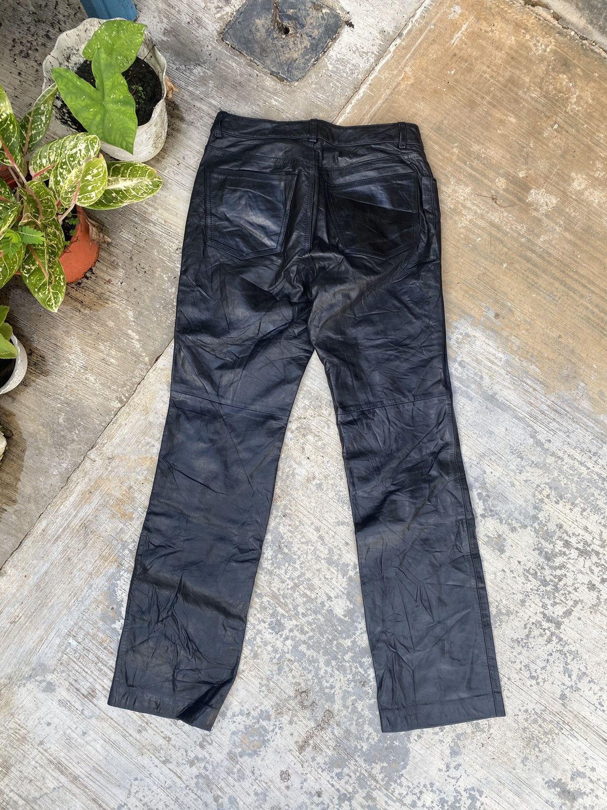 Genuine Leather Gap bootcut leather pants Size US 28 / EU 44 - 2 Thumbnail