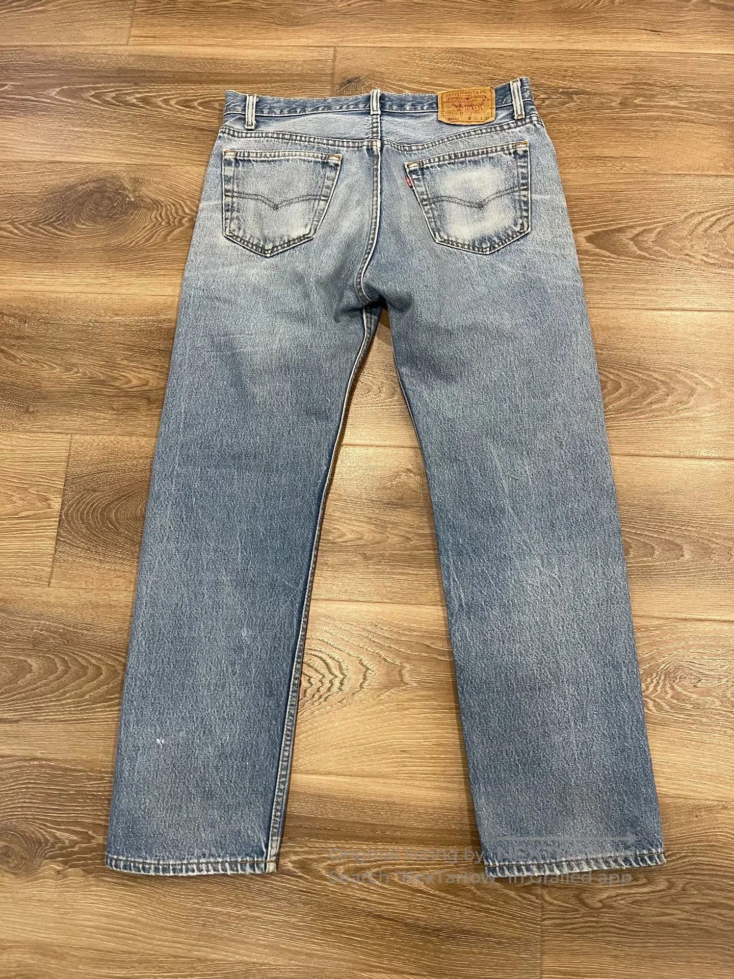 Other Vintage Levi's 501 90s USA. Size US 34 / EU 50 - 6 Thumbnail
