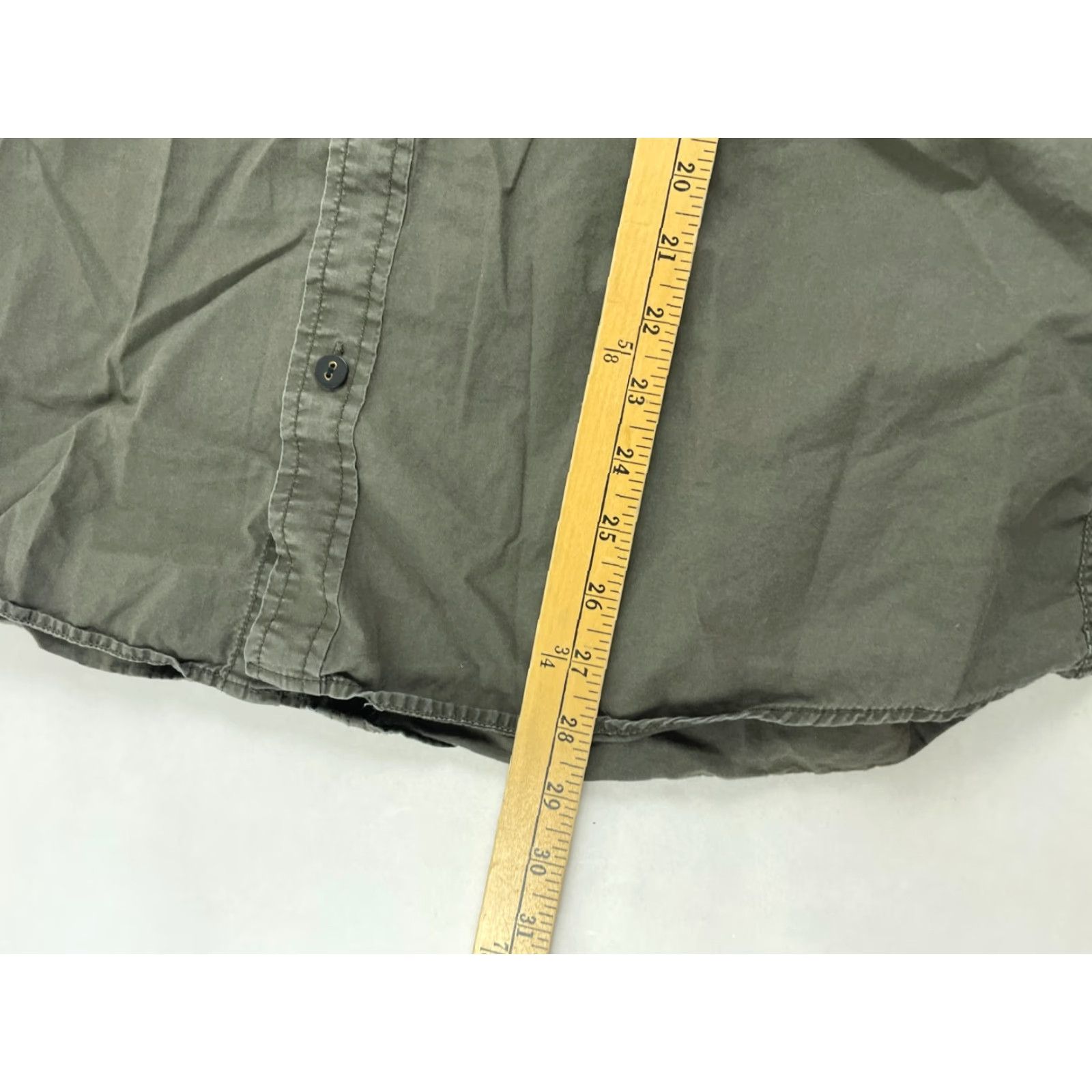 Vintage Utility Shirt Men's Large Green Duck Hunting Button Up Pockets Short Sleeve Cotton Cotton Blend Size US L / EU 52-54 / 3 - 6 Thumbnail