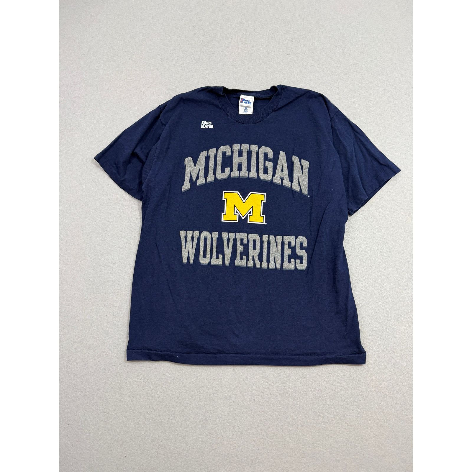 Vintage Vintage Pro Player Michigan Wolverines Shirt Men's XL Size US XL / EU 56 / 4 - 1 Thumbnail