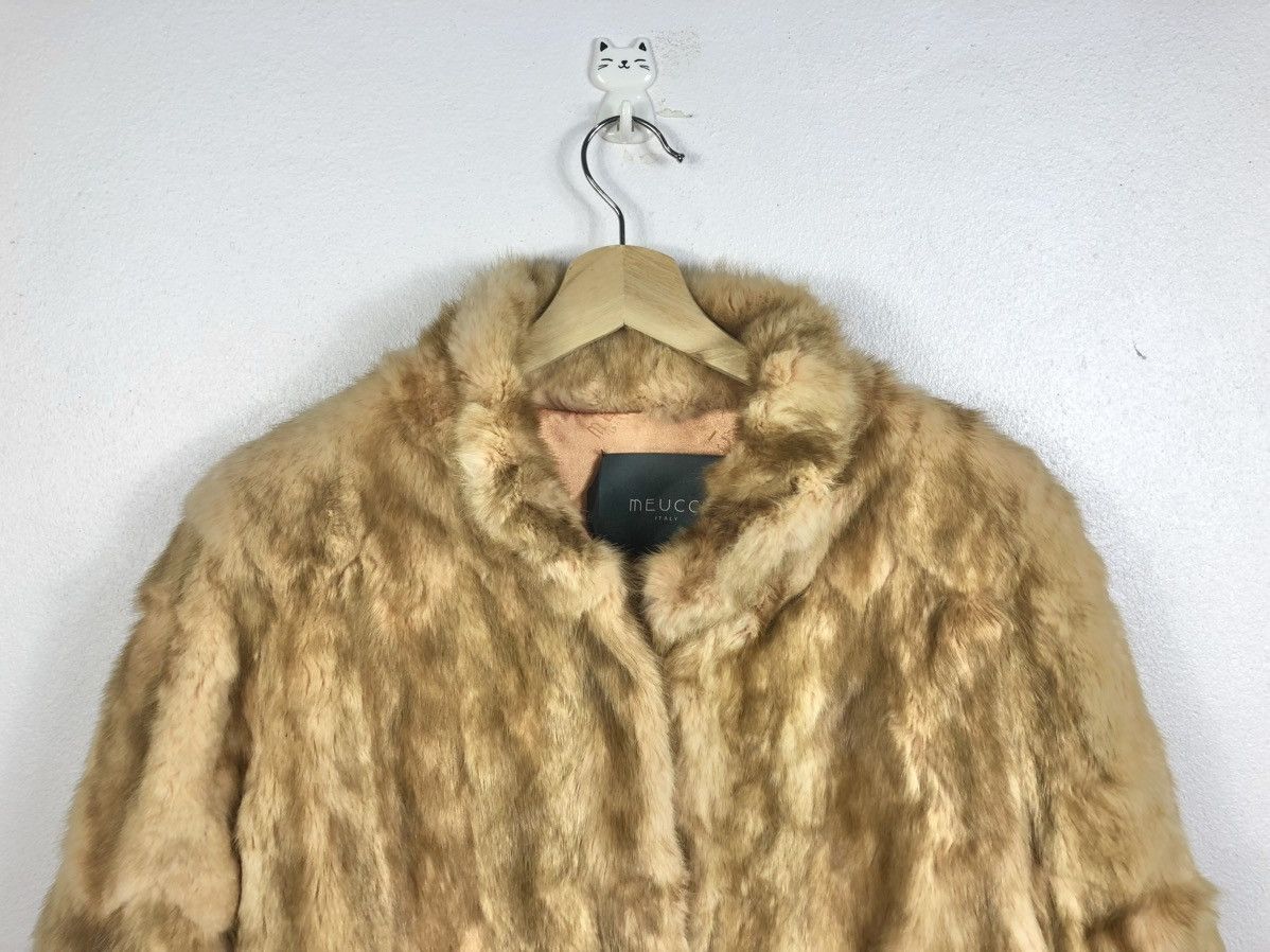 Vintage Rare Vintage Meucci Italy Fur Mohair Jacket Made in Italy Size US M / EU 48-50 / 2 - 2 Thumbnail