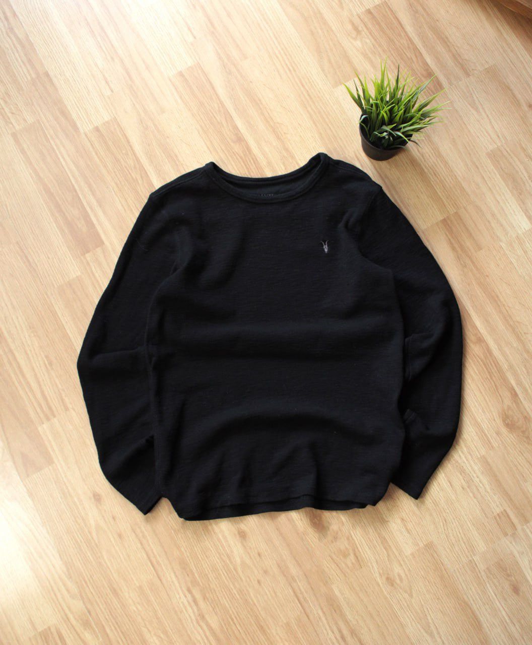 Allsaints 🔥 Mens AllSaints Muse LS Crew Longsleeve T Shirt Luxury Y2K Size US XS / EU 42 / 0 - 1 Thumbnail
