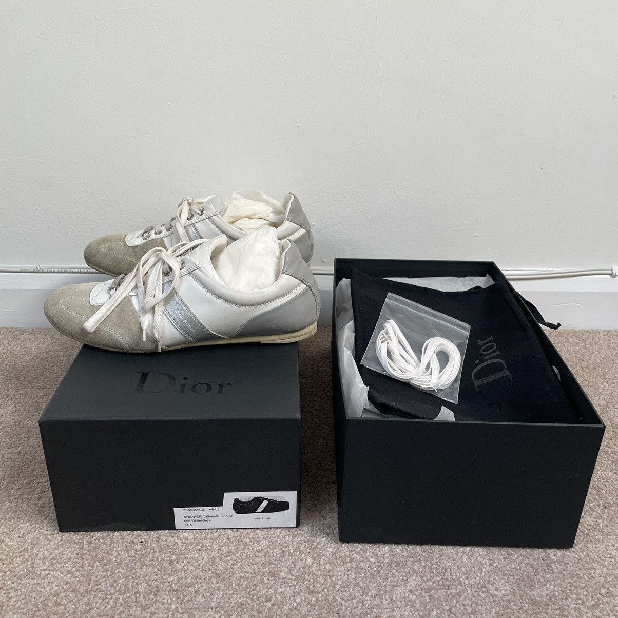 Dior × Hedi Slimane Dior Homme Hedi Slimane Archive Low Top Sneakers In Box Size US 7.5 / EU 40-41 - 6 Thumbnail