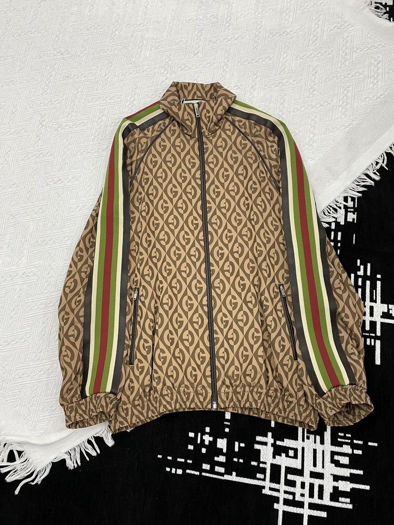Gucci Gucci Full logo zipper jacket Size US XS / EU 42 / 0 - 1 Thumbnail