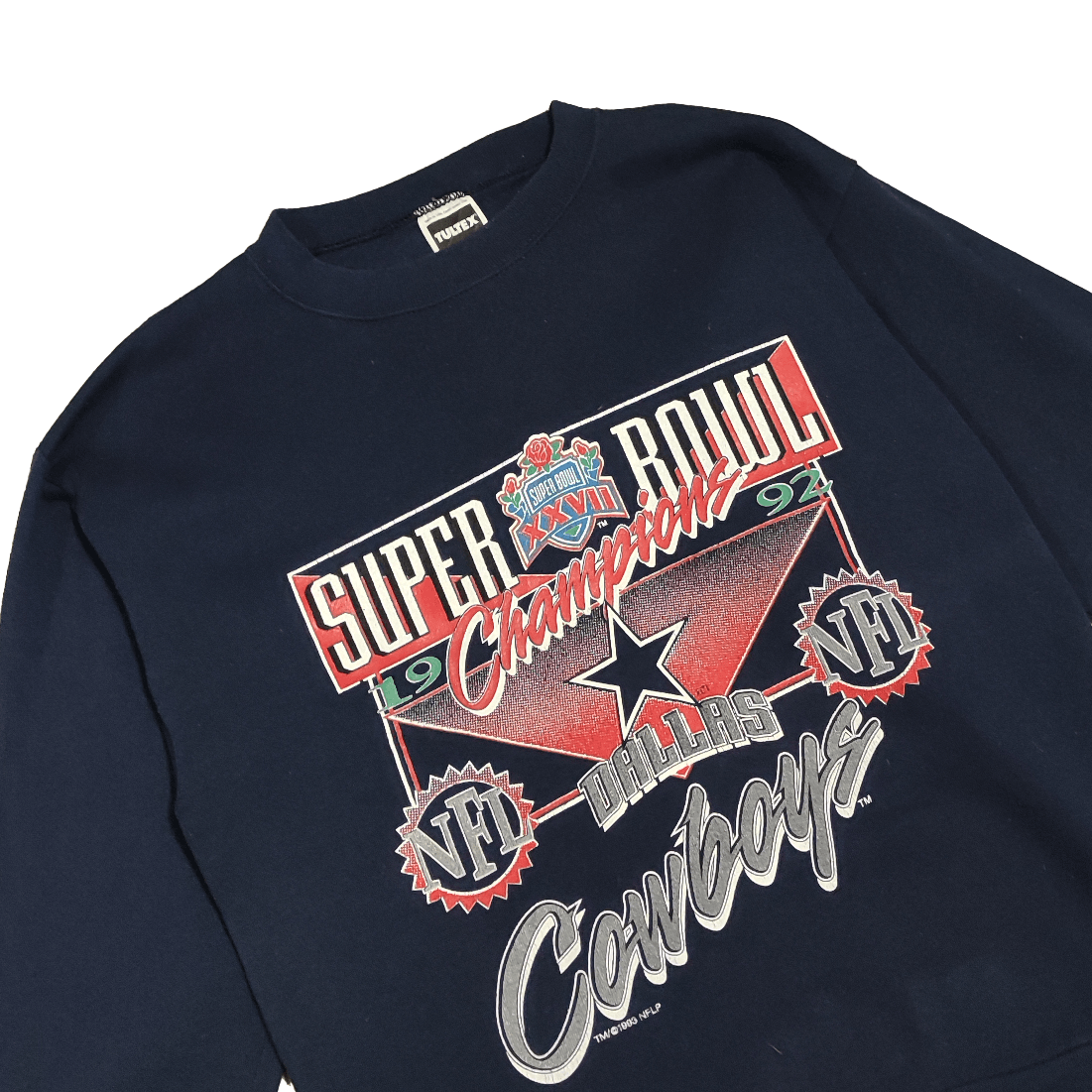 NFL × Tultex × Vintage Vintage Logo 7 New York Giants Super Bowl 1993 Cowboys NFLP Size US L / EU 52-54 / 3 - 2 Thumbnail