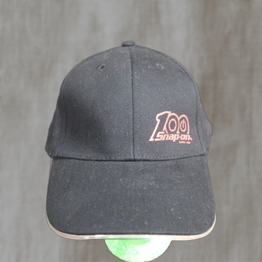 Vintage Snap-On Tools Hat BaseBall Adult Adjustable Black Mens Size ONE SIZE - 1 Thumbnail