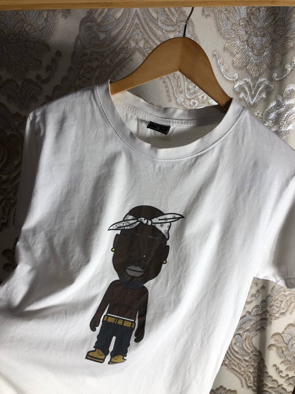 Rap Tees VINTAGE MISTER TEE 2PAC TUPAC SHAKUR HIP HOP RETRO Y2K 90s Size US M / EU 48-50 / 2 - 3 Thumbnail