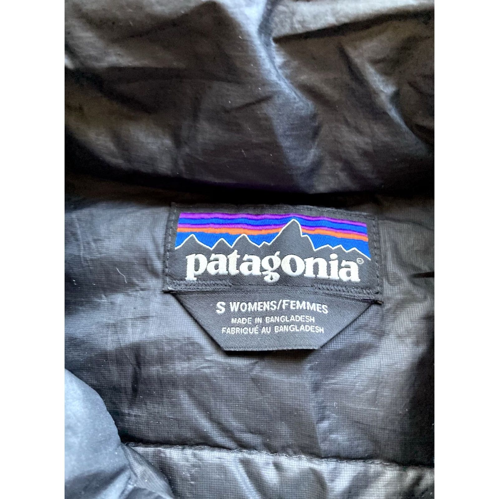 Patagonia Patagonia Down Sweater Womens Small Black Puffer Jacket Full Zip 84683 Size S / US 4 / IT 40 - 6 Thumbnail