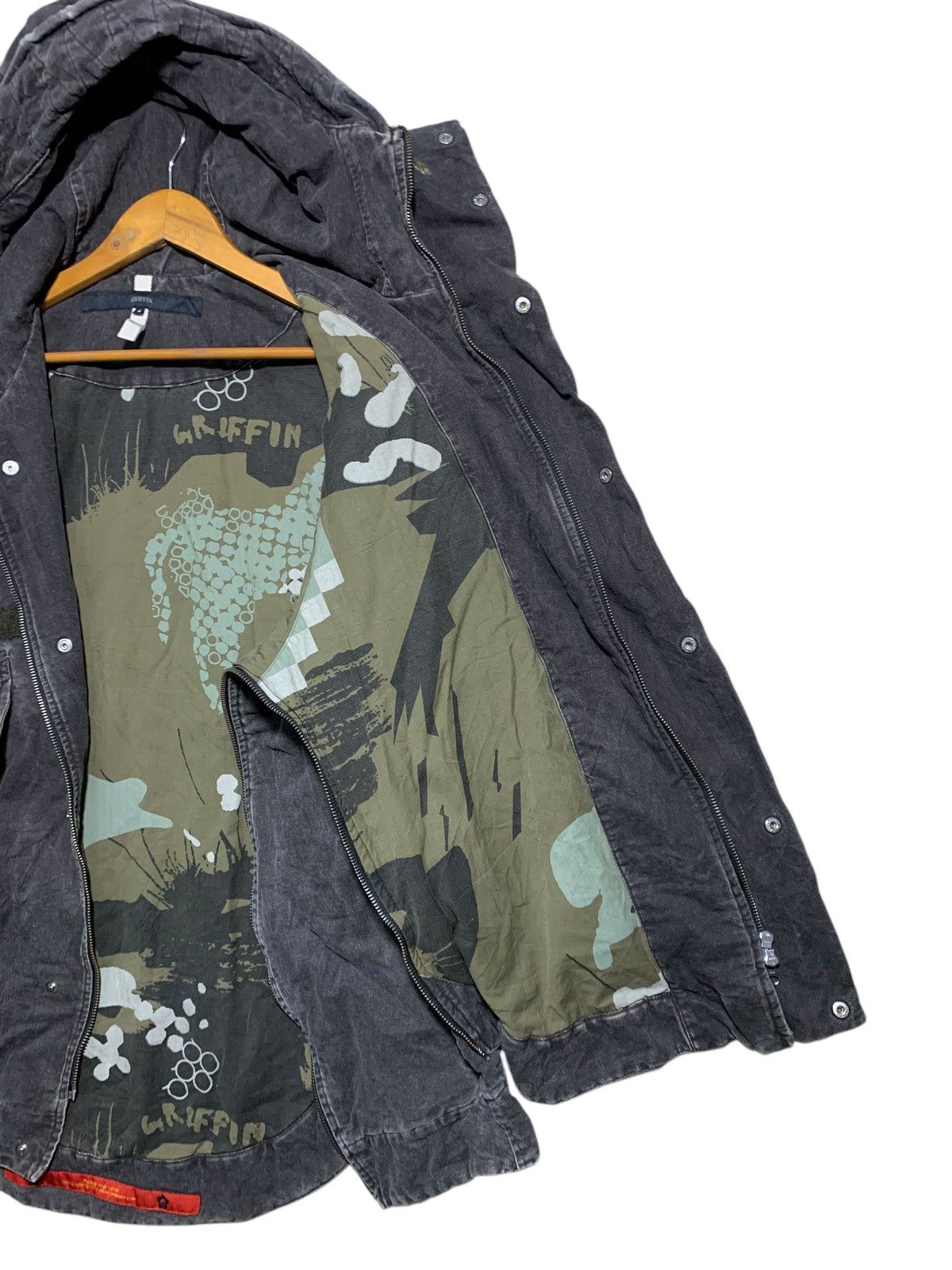 Griffin 🔥GRIFFIN JAPAN CONVICTIBLES ZIPPER HOODIE JACKETS Size US S / EU 44-46 / 1 - 4 Thumbnail