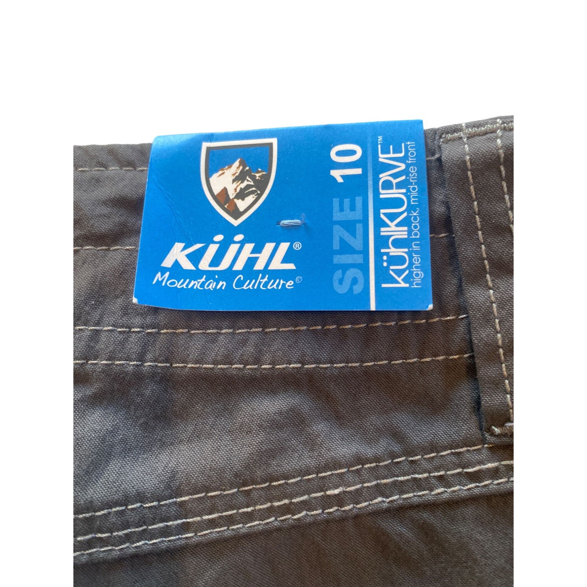 Kuhl NWT Kuhl Women's 10 Splash Shorts 5.5 Shadow Gray MSRP$65 Size 32" / US 10 / IT 46 - 9 Thumbnail